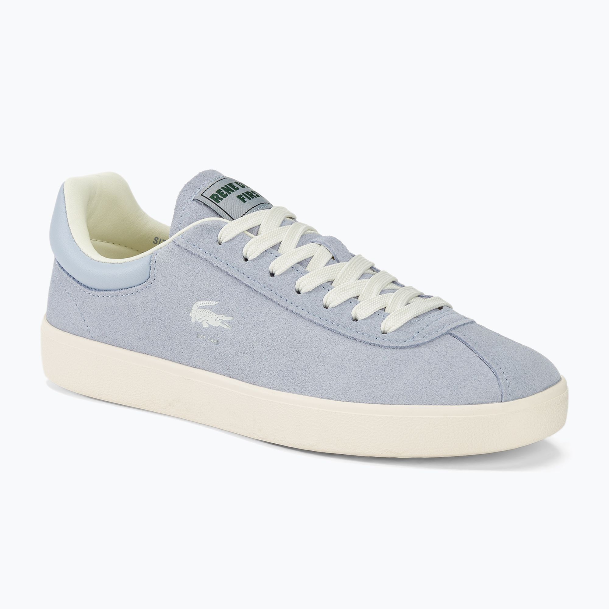 Buty damskie Lacoste Baseshot Tonal Leather light blue/off white 
