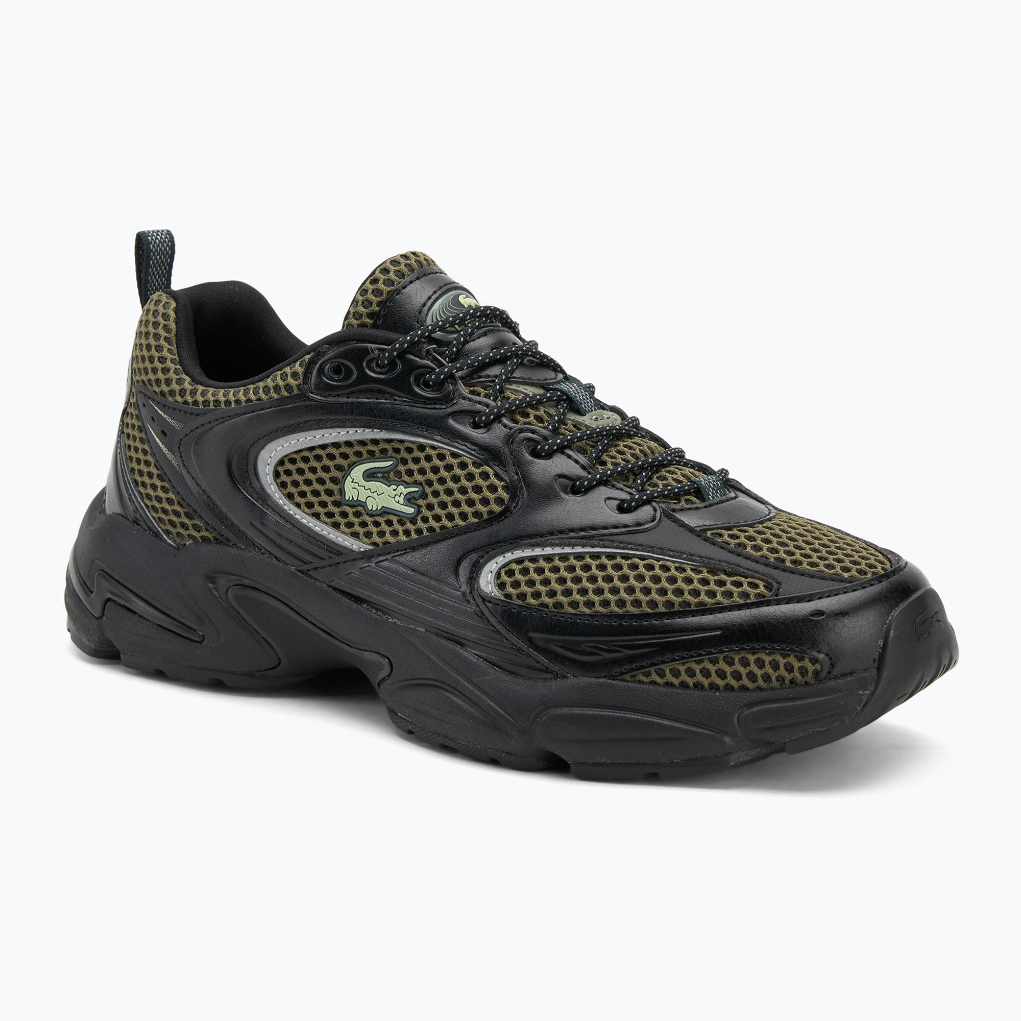 Buty męskie Lacoste 50SMA0170 black/light green 