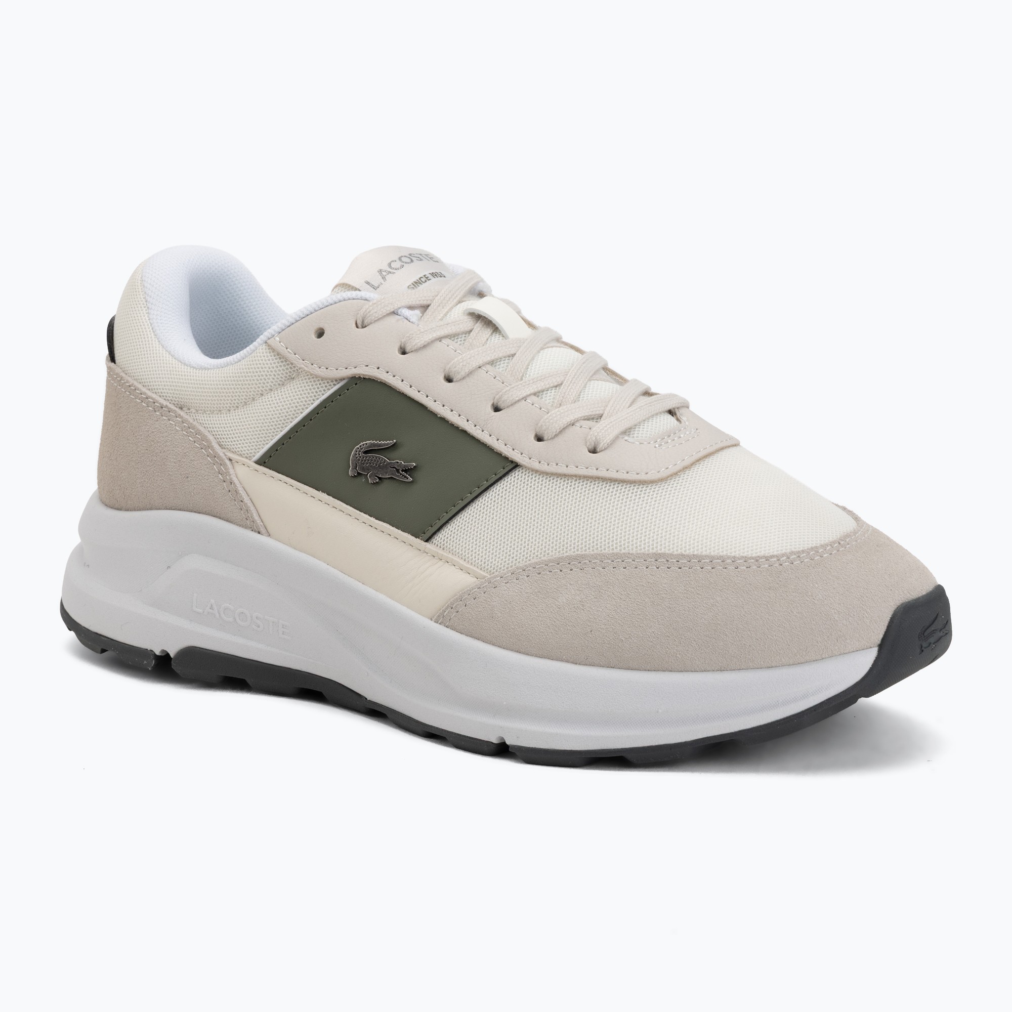 Buty męskie Lacoste Run Set Cgr Bar off white/khaki 