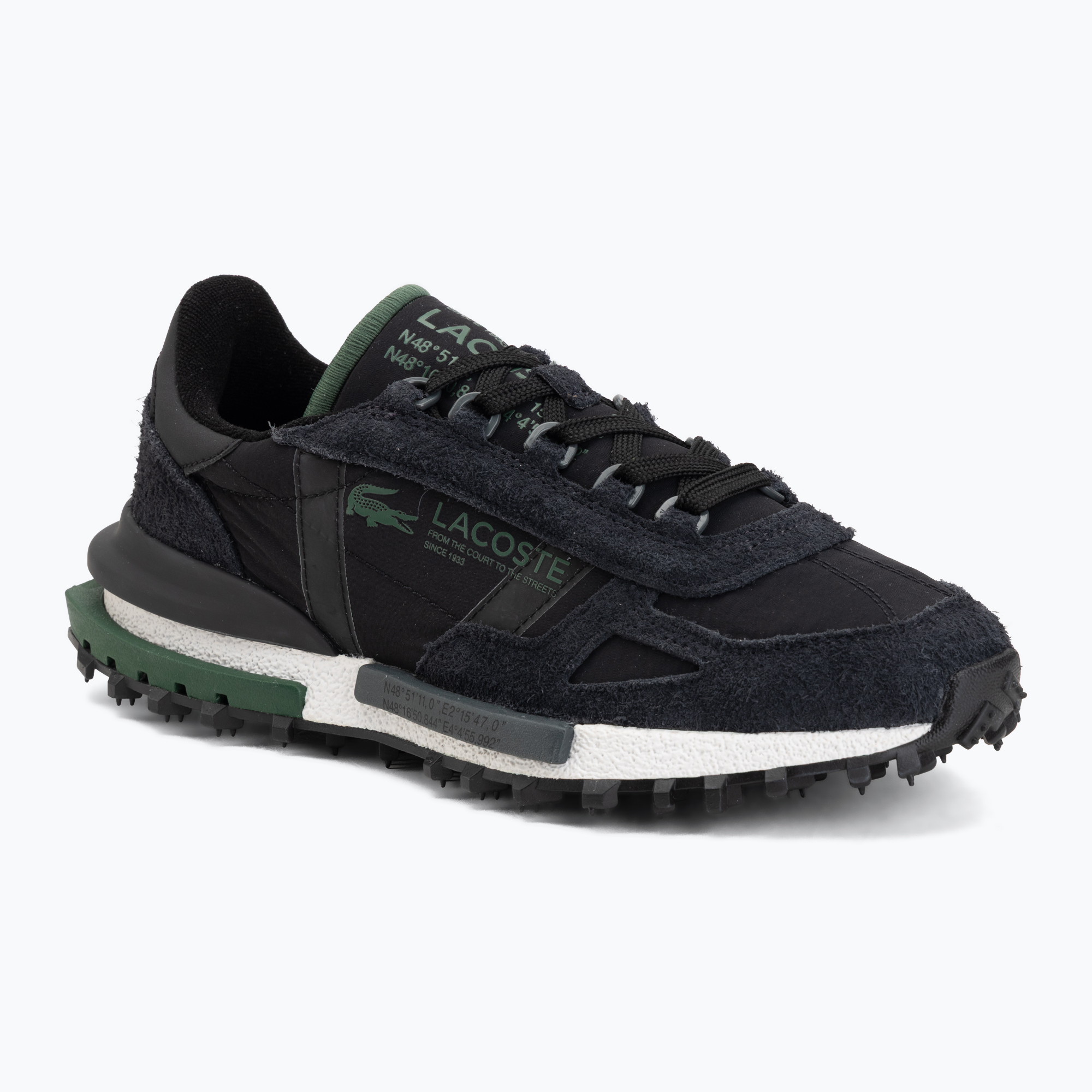 Buty męskie Lacoste Elite Active black/white 