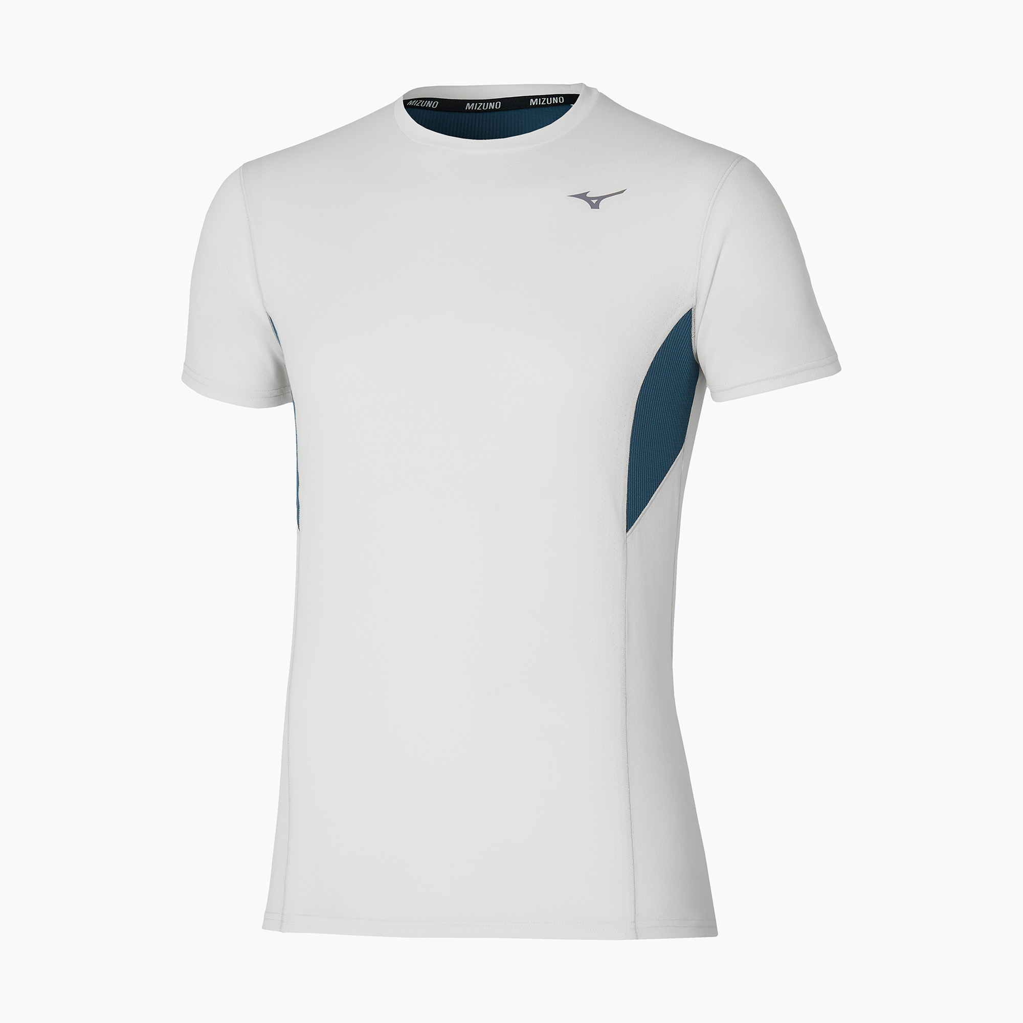 Koszulka do biegania męska Mizuno DryAeroFlow Tee nimbus cloud 