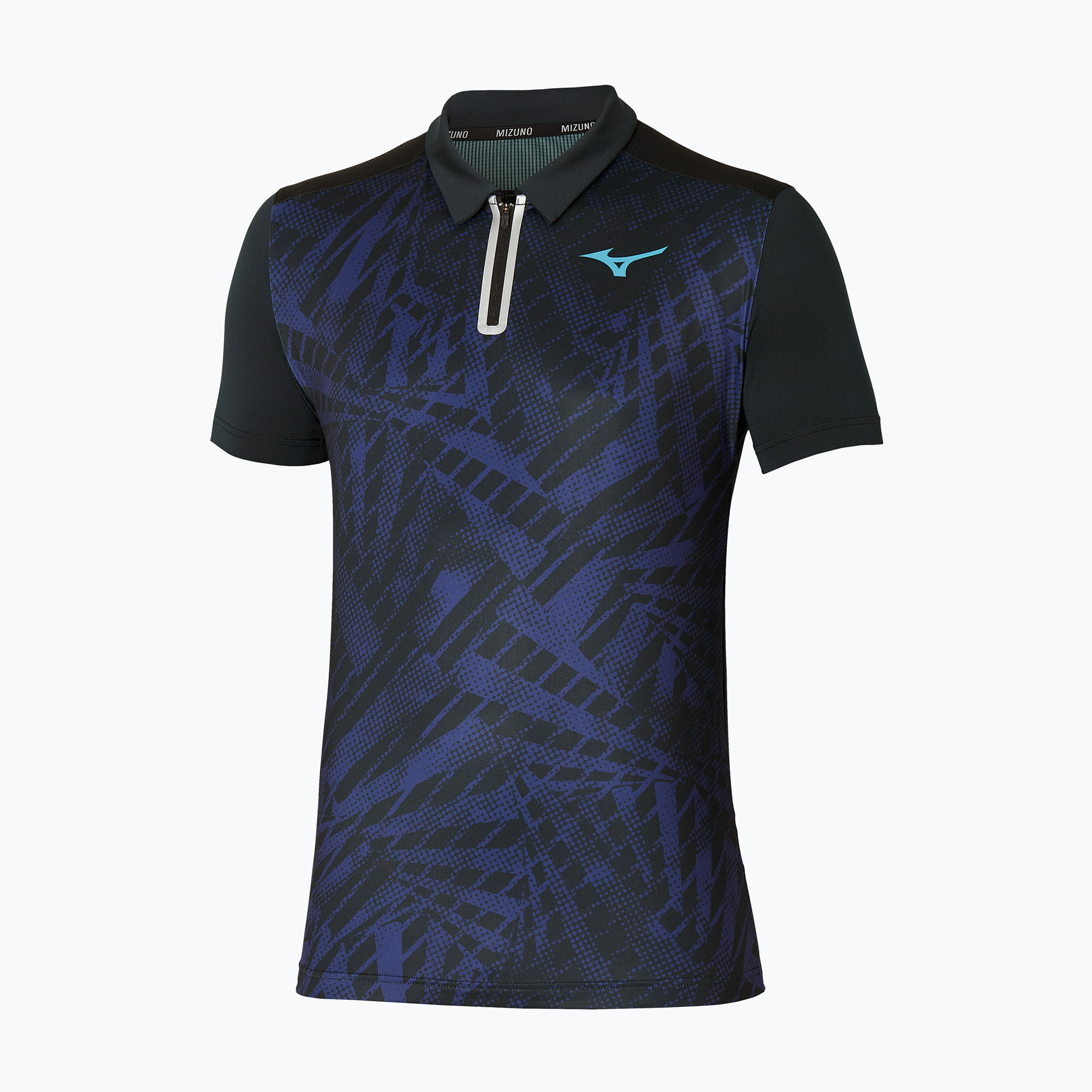 Koszulka polo tenisowa męska Mizuno Mugen Shadow Polo black 