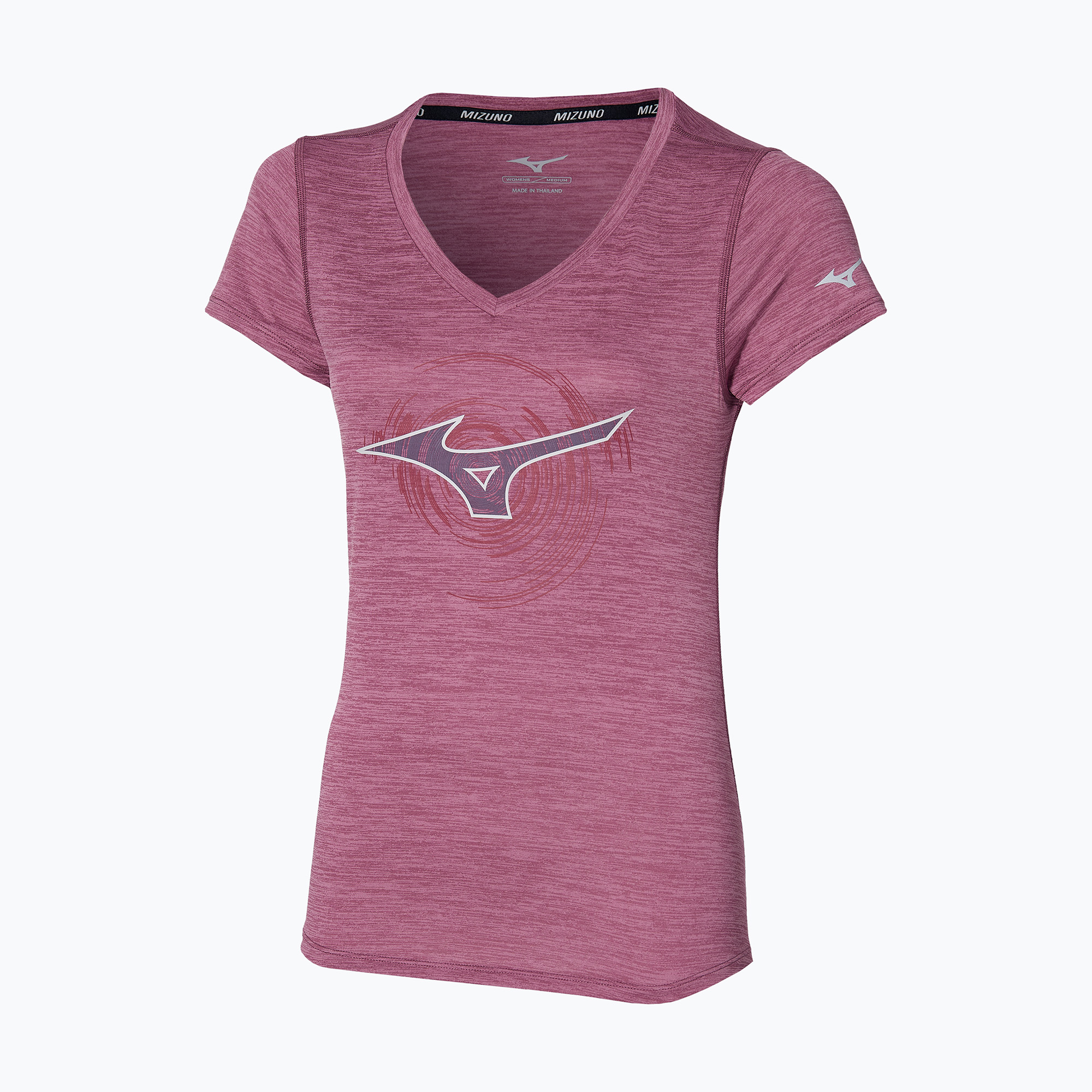 Dámske bežecké tričko Mizuno Impulse Core RB Tee violet quartz (Impulse Core RB Tee J2GAB71064)