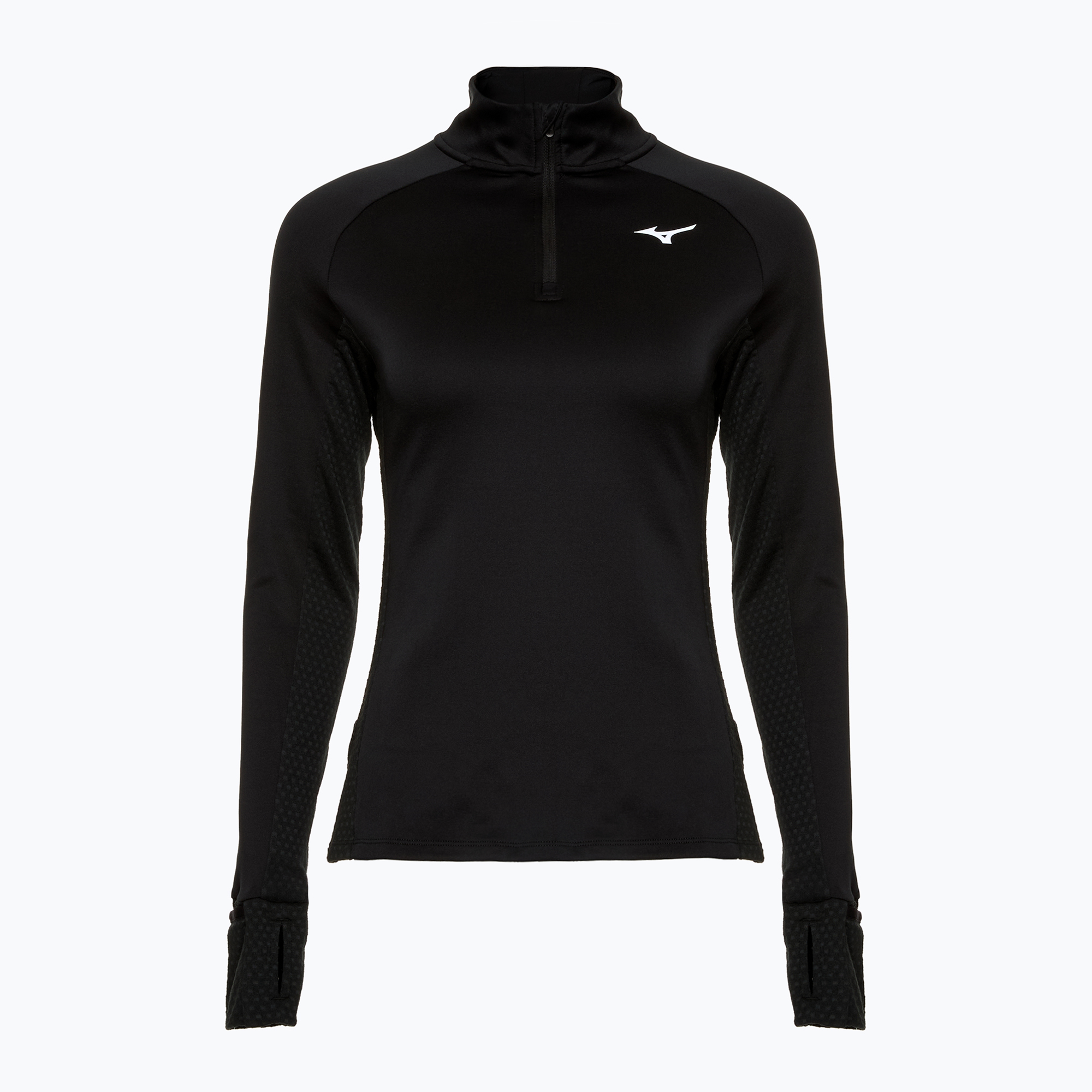 Bluza do biegania damska Mizuno Warmalite Half Zip black 