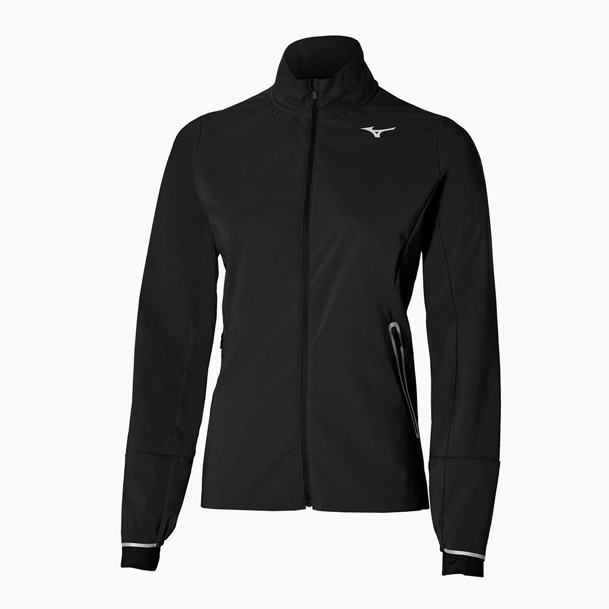 Kurtka do biegania męska Mizuno Premium Warm black 
