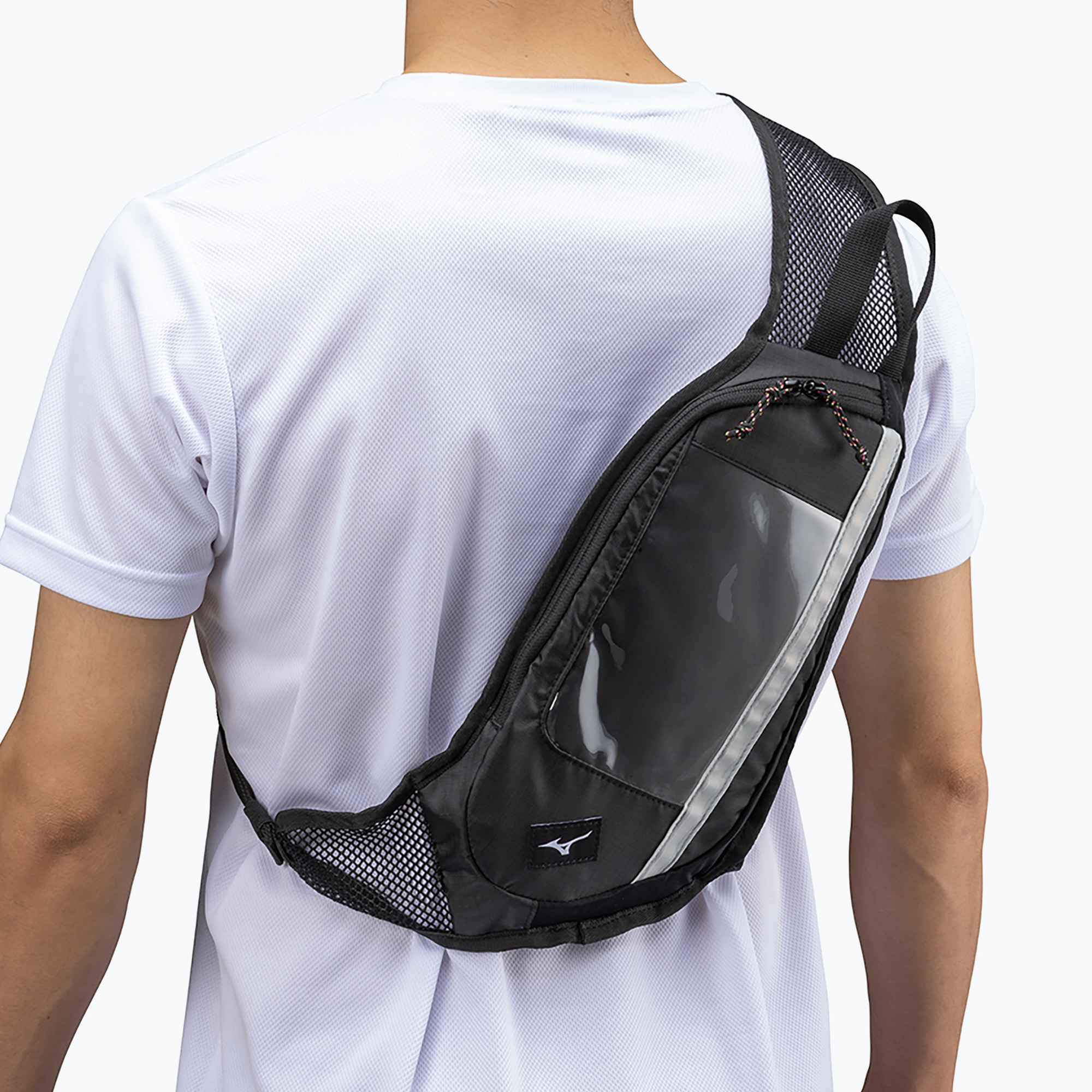 Plecak Mizuno Mesh Bodybag NR black/light gray 