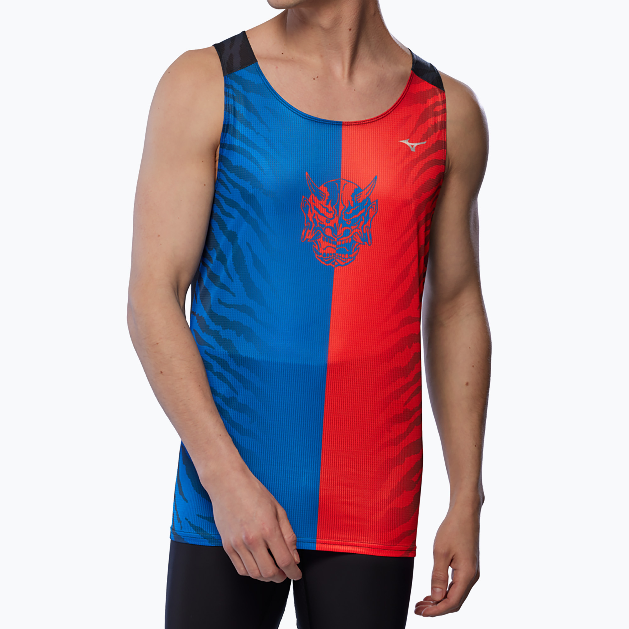 Koszulka do biegania męska Mizuno DryAeroFlow Graphic Tank 