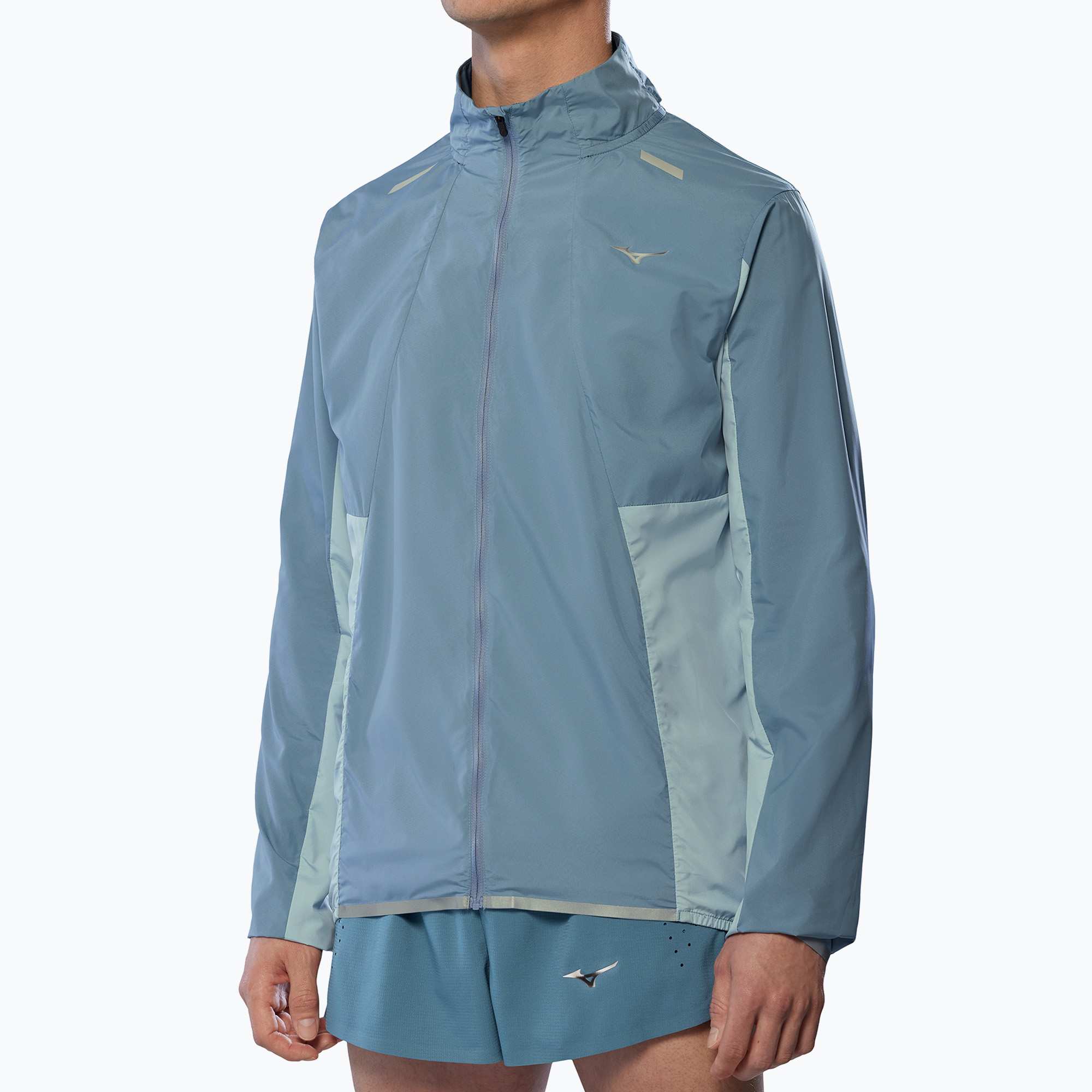 Men's running jacket Mizuno Tech Light citadel (XL)