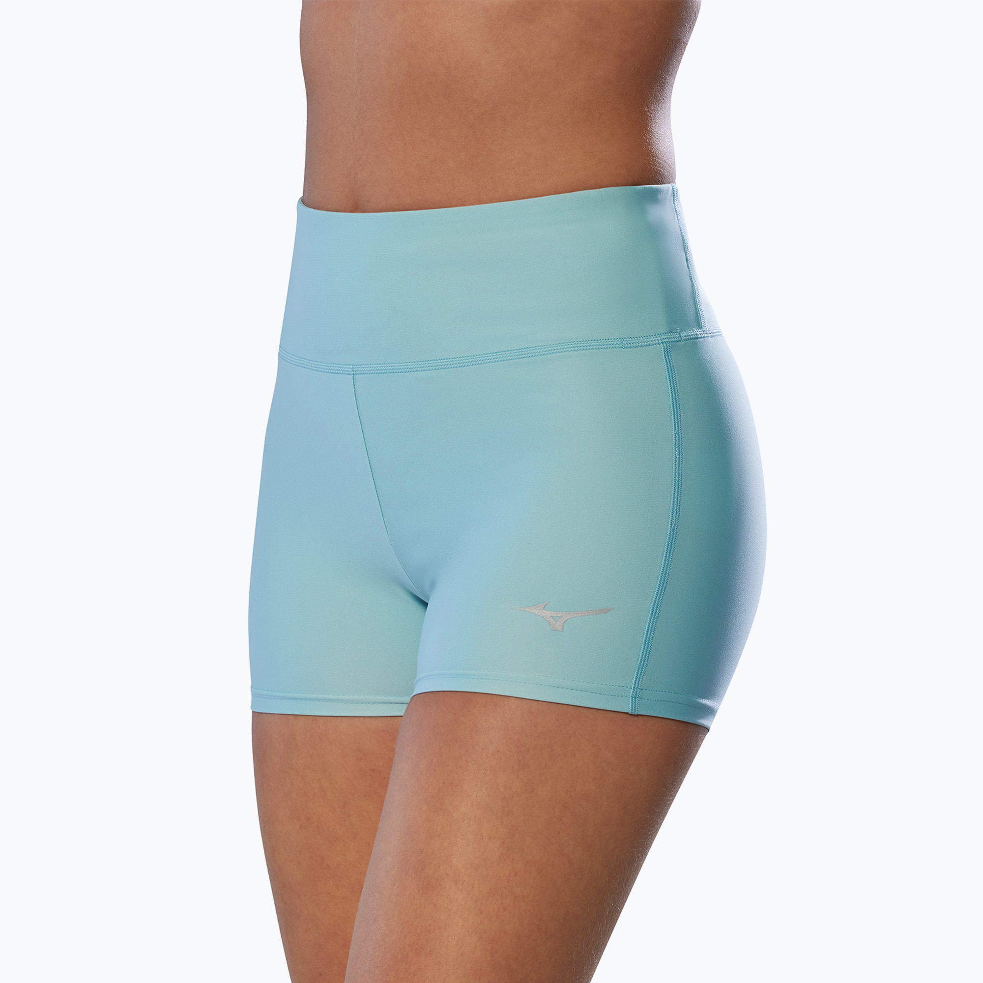 Women's running shorts Mizuno Impulse Core cloud blue (XL)