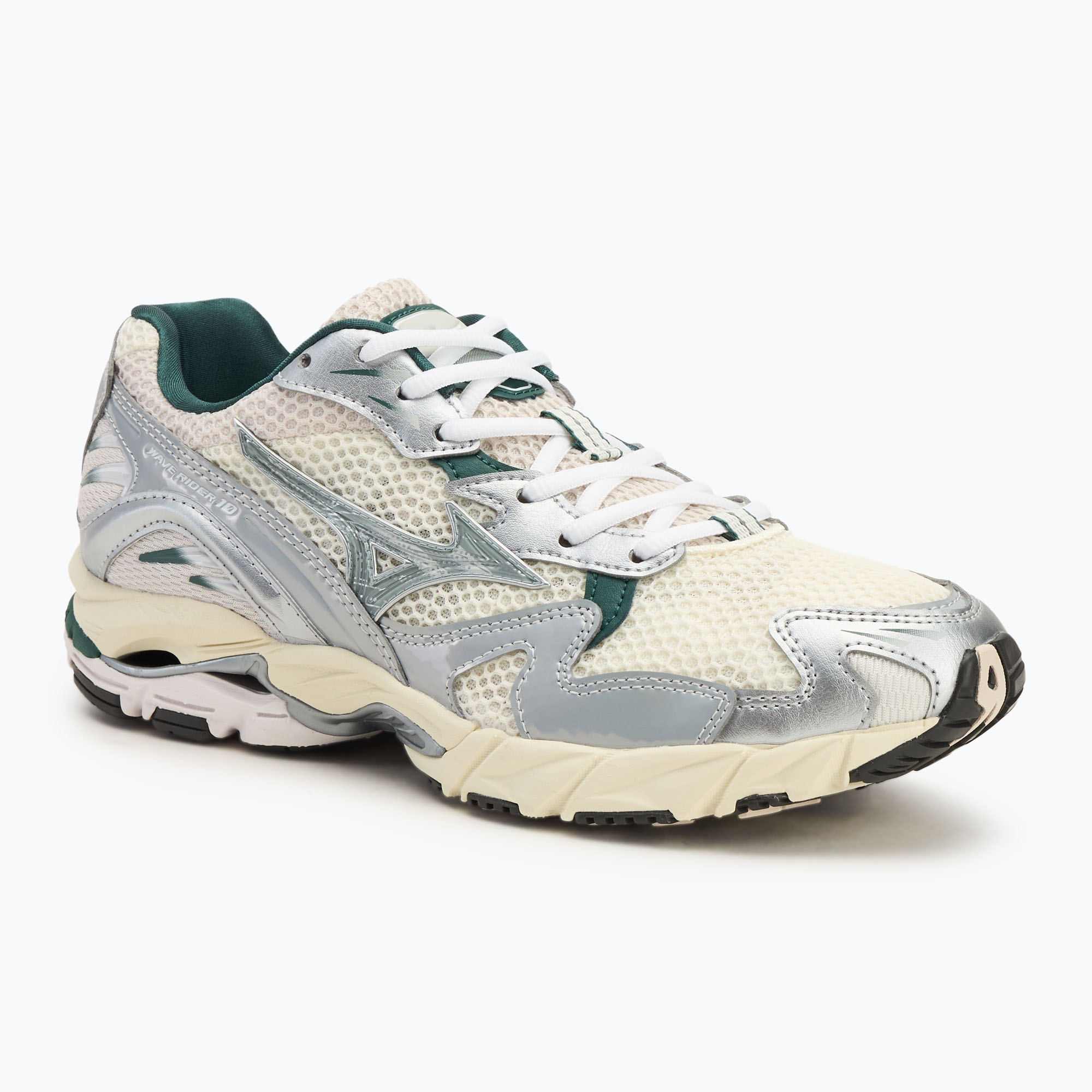 Buty Mizuno Wave Rider 10 mizsnowwhite/ slate/bistrogreen 
