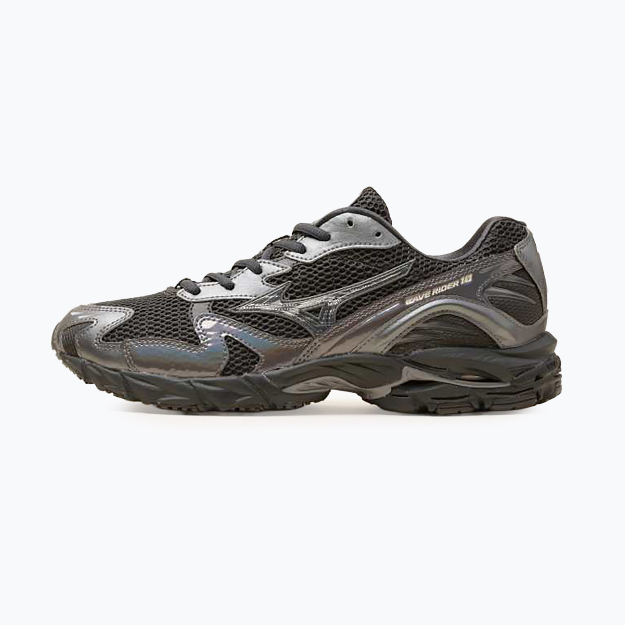 Buty Mizuno Wave Rider 10 black sand/black sand/metallic grey