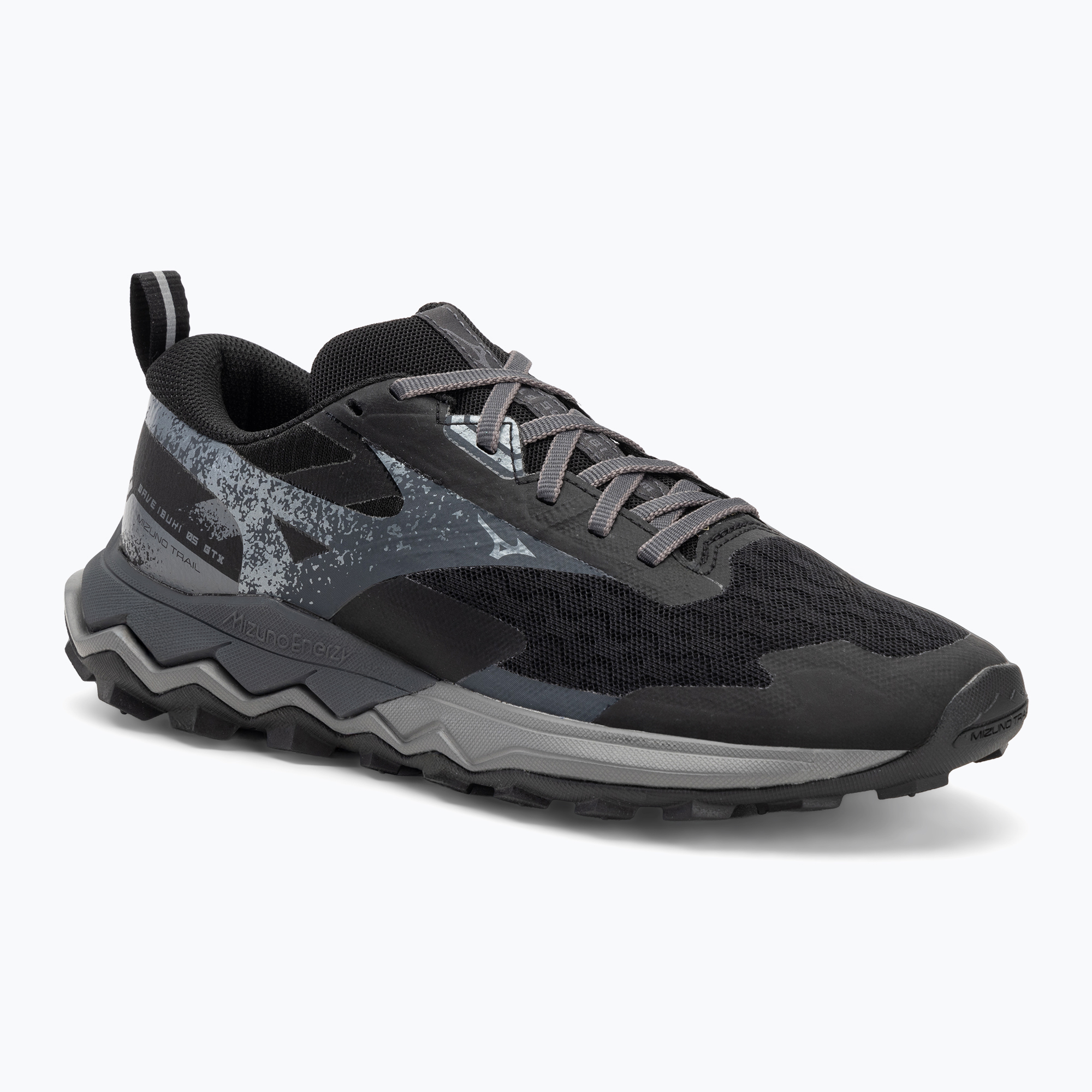 Buty do biegania damskie Mizuno Wave Ibuki 5 GTX black/metallic gray/quiet quiet shade 