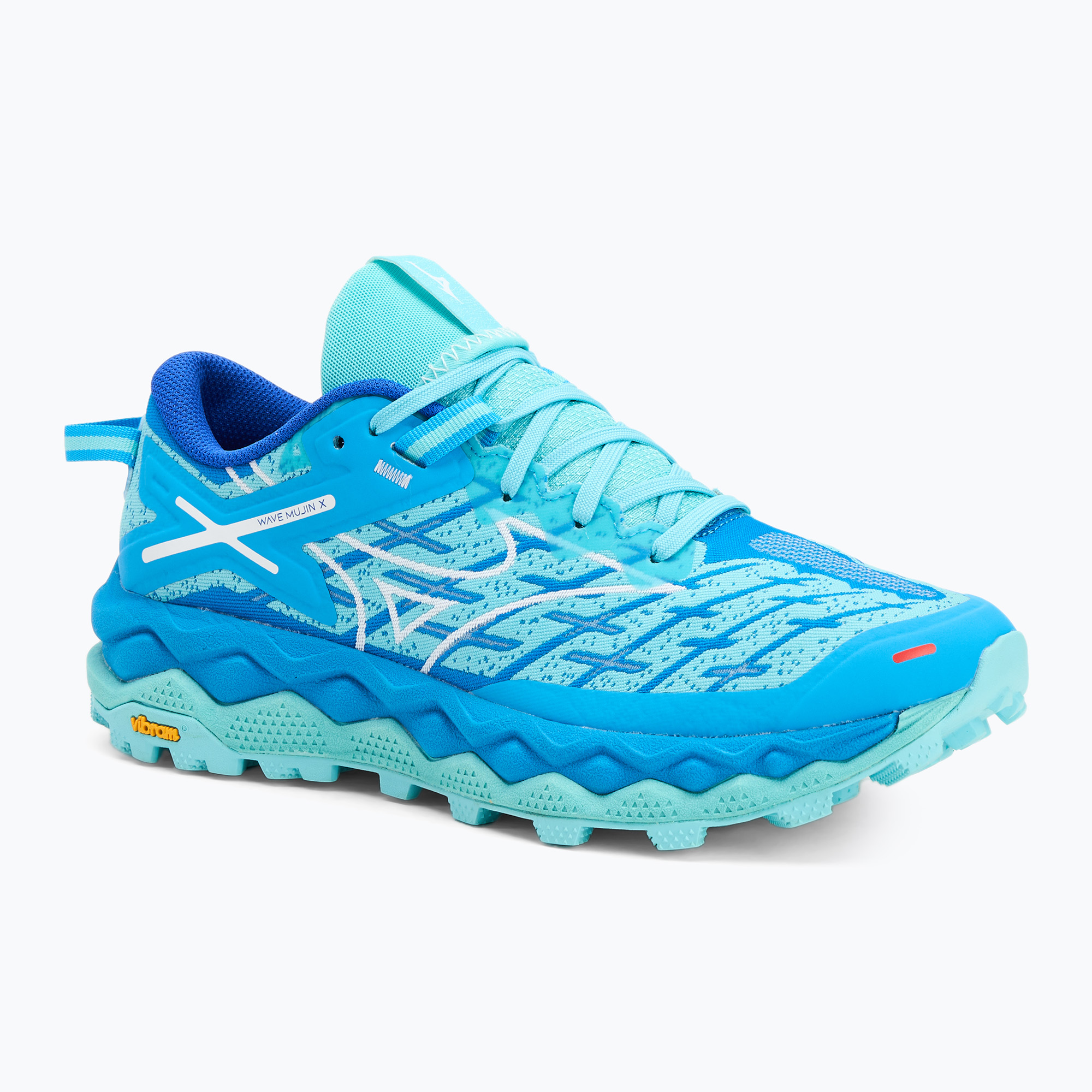 Buty do biegania damskie Mizuno Wave Mujin 10 blue radiance/white/blue pace 