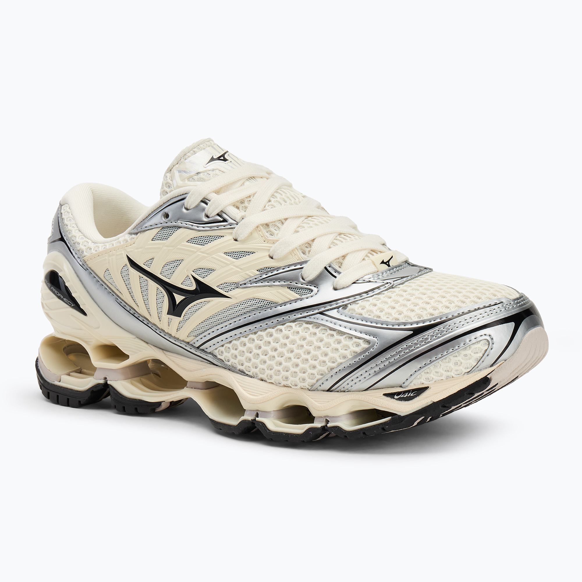 Buty męskie Mizuno Wave Prophecy LS pristine/black/silver 