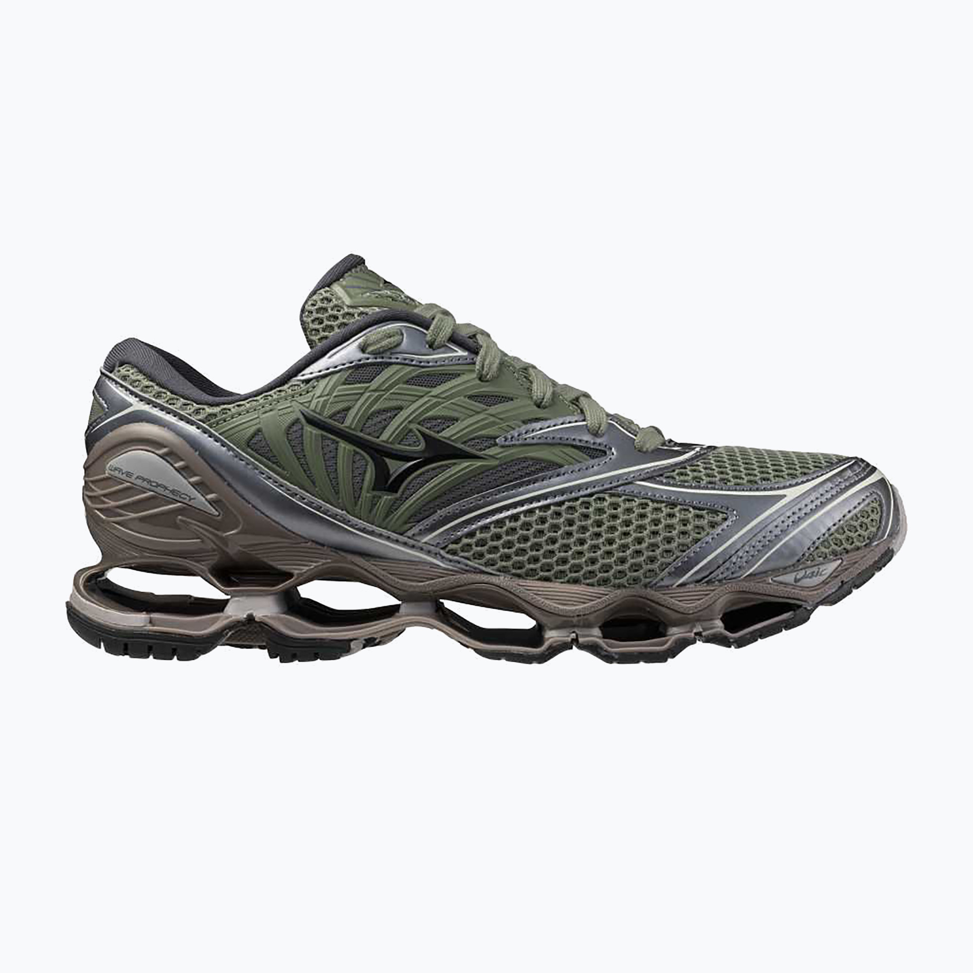 Buty męskie Mizuno Wave Prophecy LS agave green/black/iron 