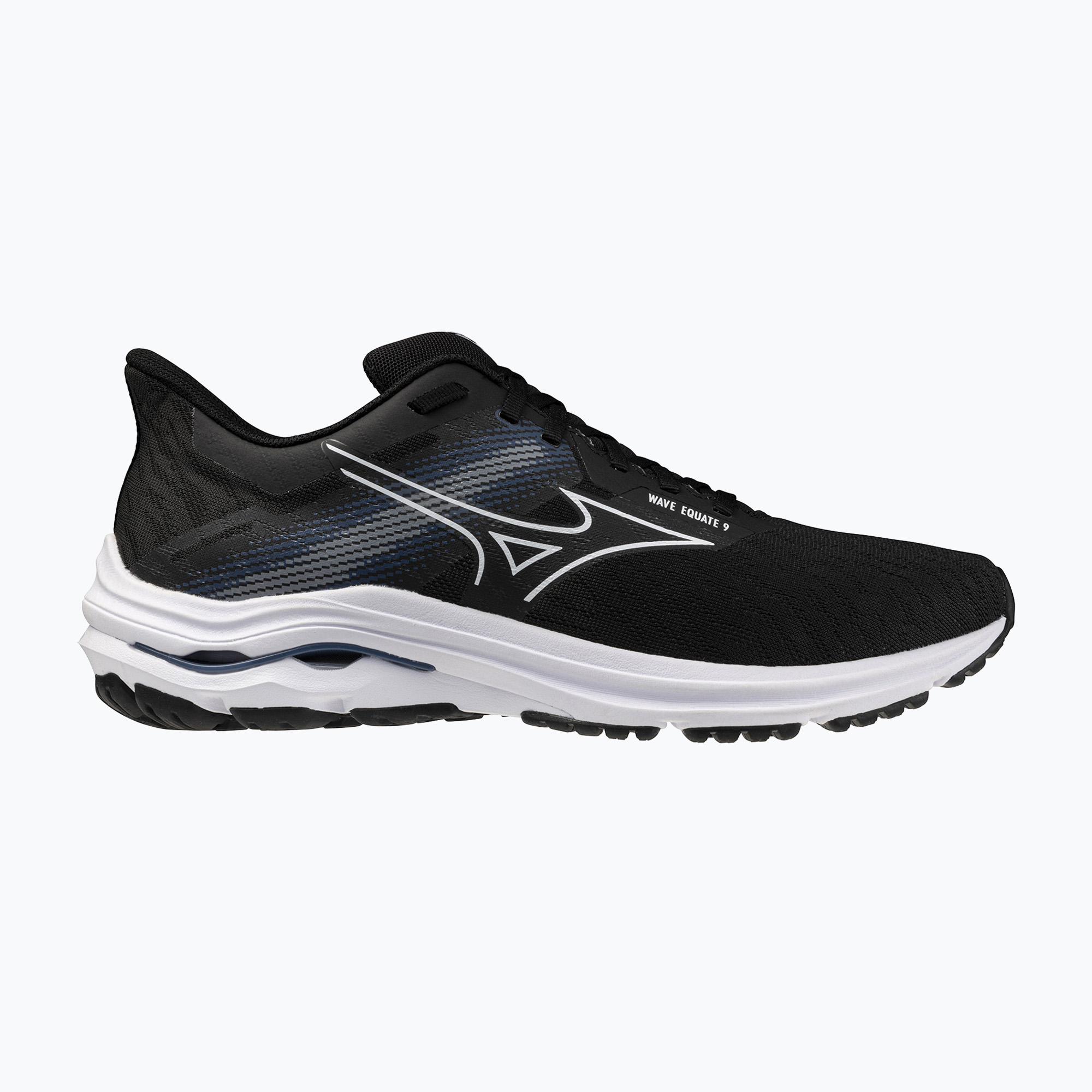 Buty do biegania mękie Mizuno Wave Equate 9 black/white/vintage indigo 