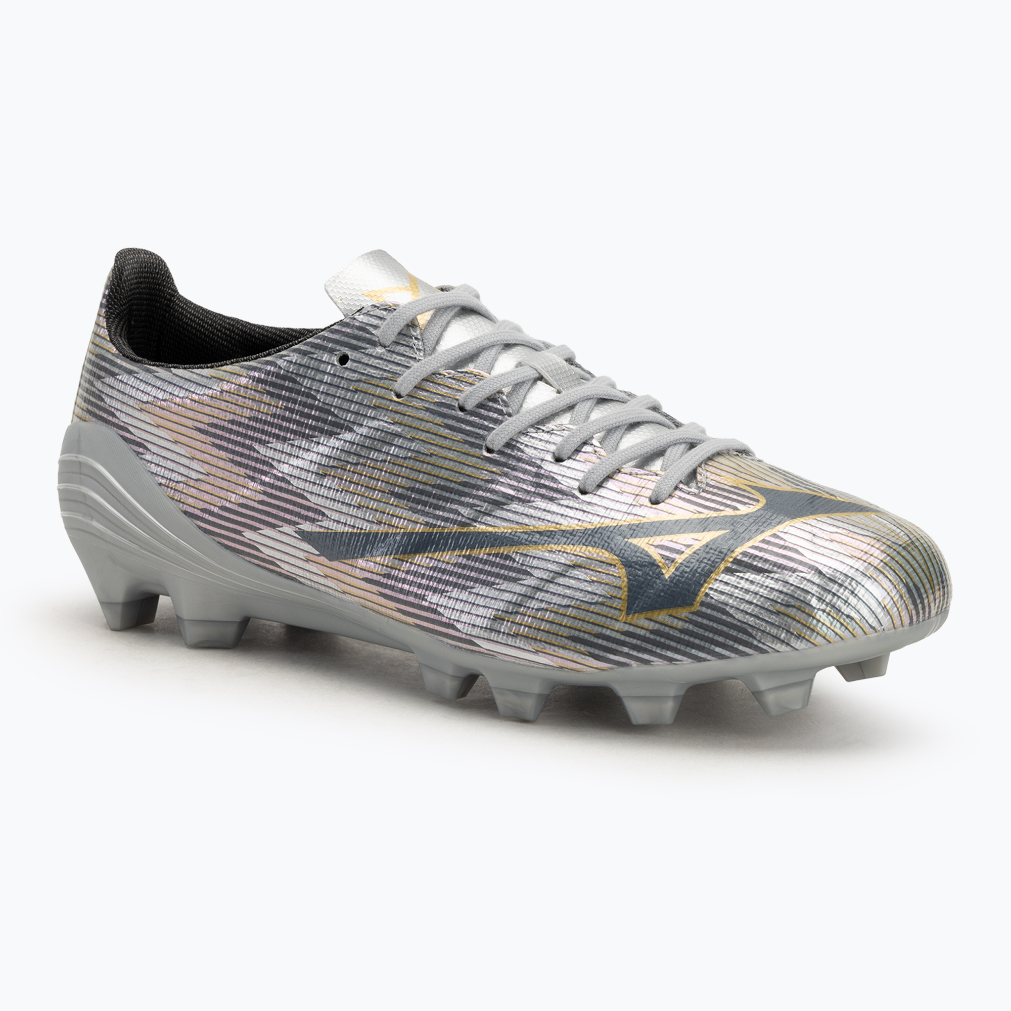 Buty piłkarskie męskie Mizuno α II Pro Md galaxy silver/8605 c/gold 