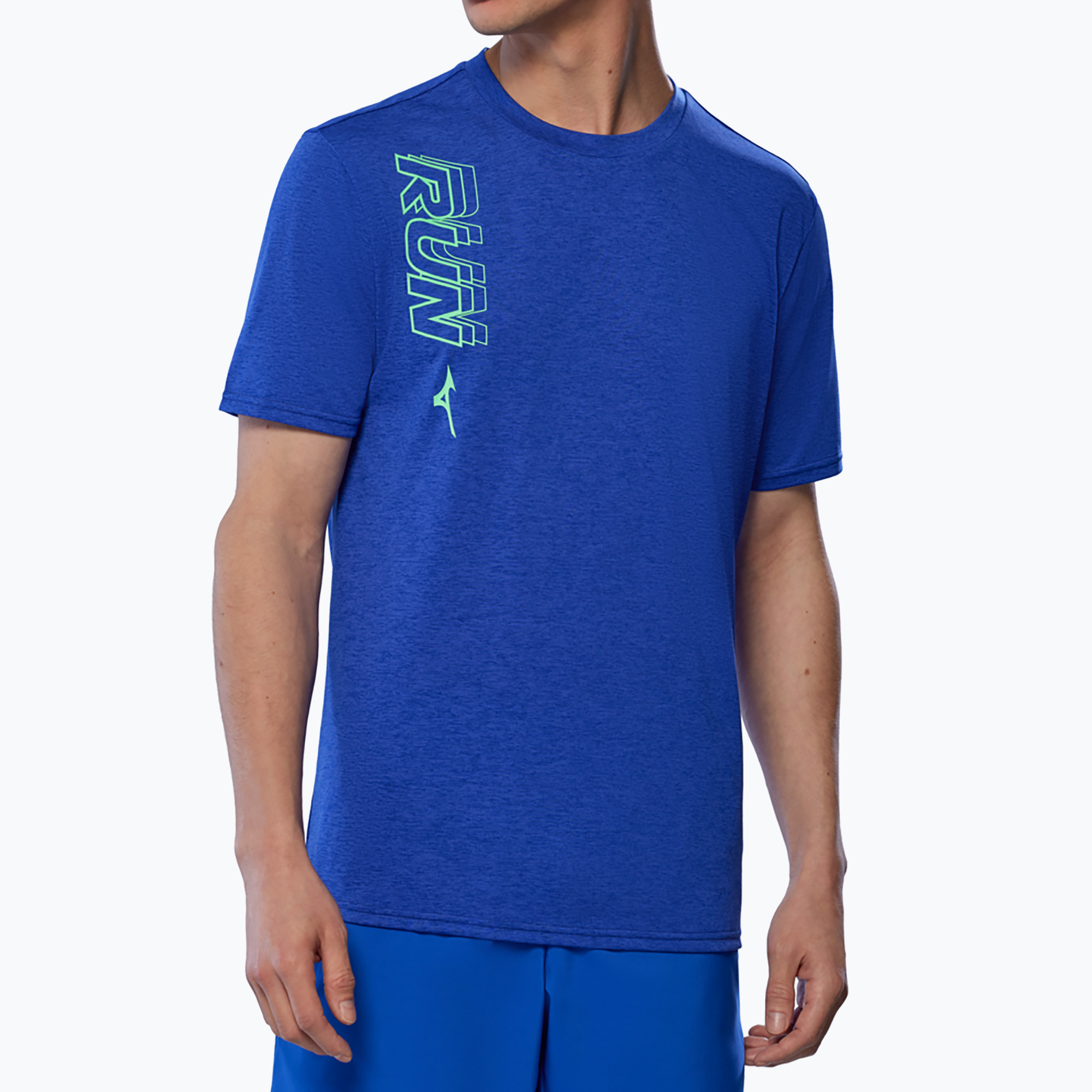 Мъжка тениска за бягане Mizuno Core Run Tee reflex blue