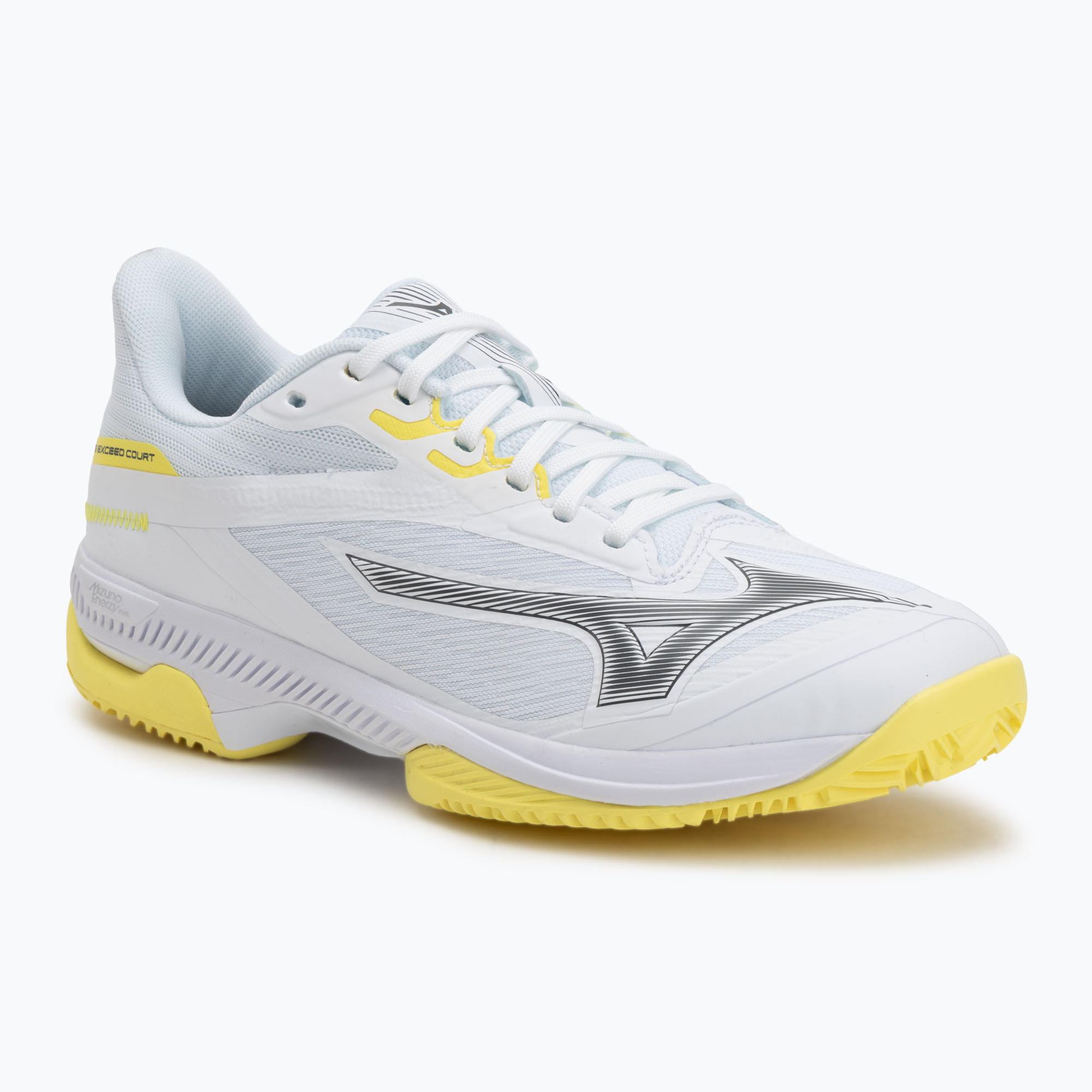 Buty do padla damskie Mizuno Wave Exceed Court Padel W white/black send/lemon tonic 