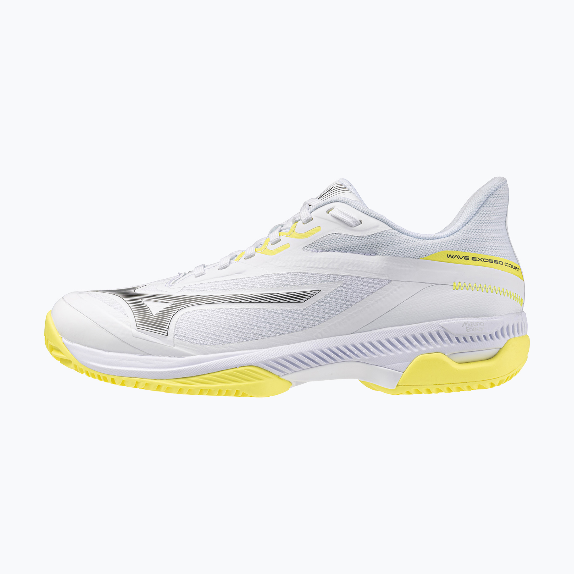 Buty do padla damskie Mizuno Wave Exceed Court Padel W white/black send/lemon tonic 