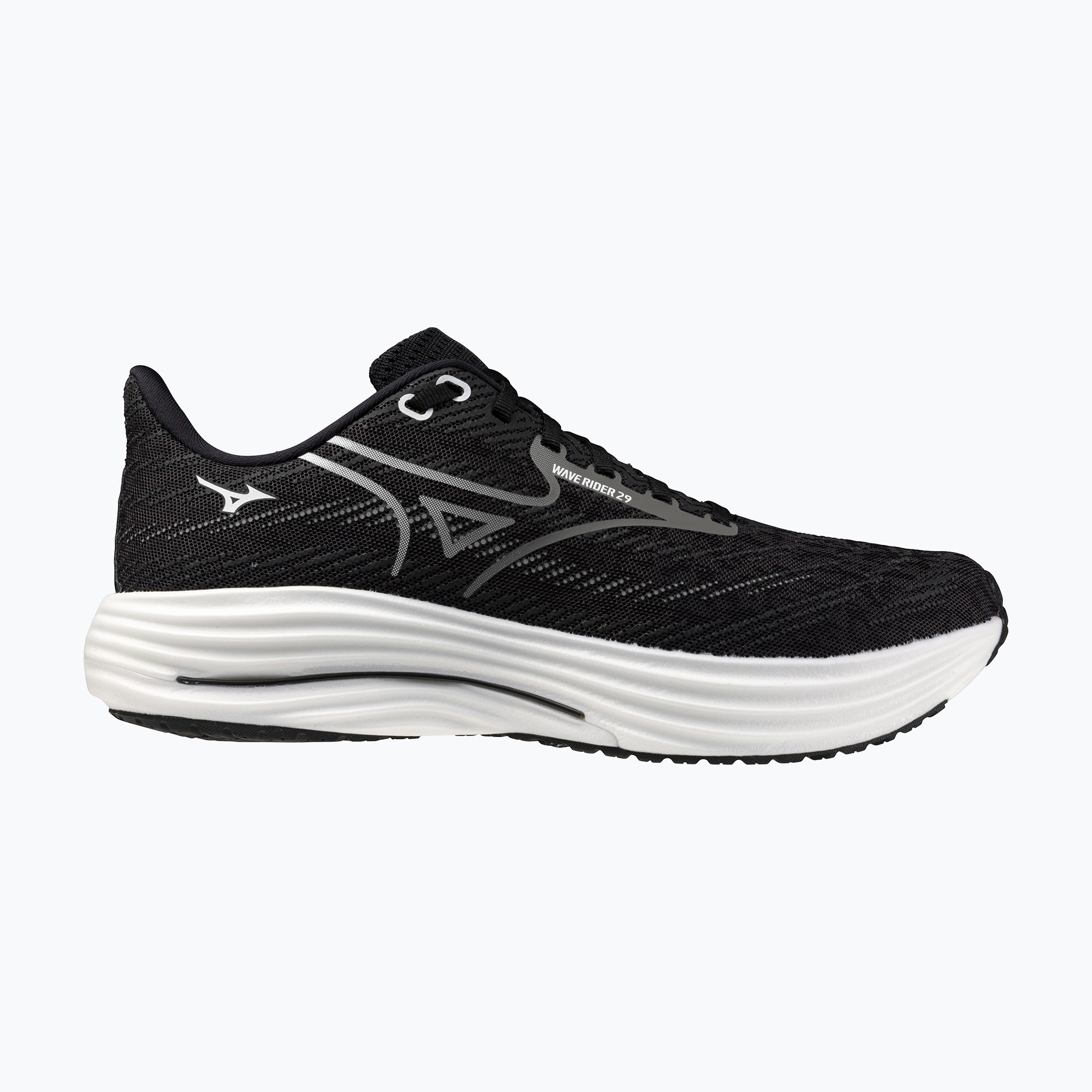 Buty do biegania męskie Mizuno Wave Rider 29 Black sand/quiet shade/black 
