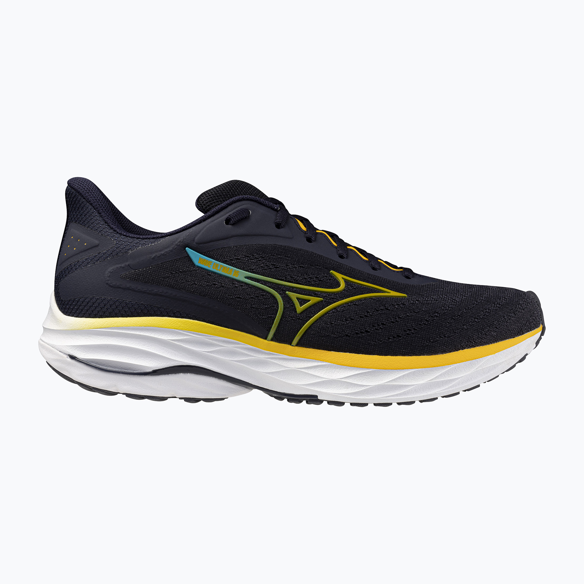 Buty do biegania męskie Mizuno Wave Ultima 16 baritone blue/citrus/capri breze 