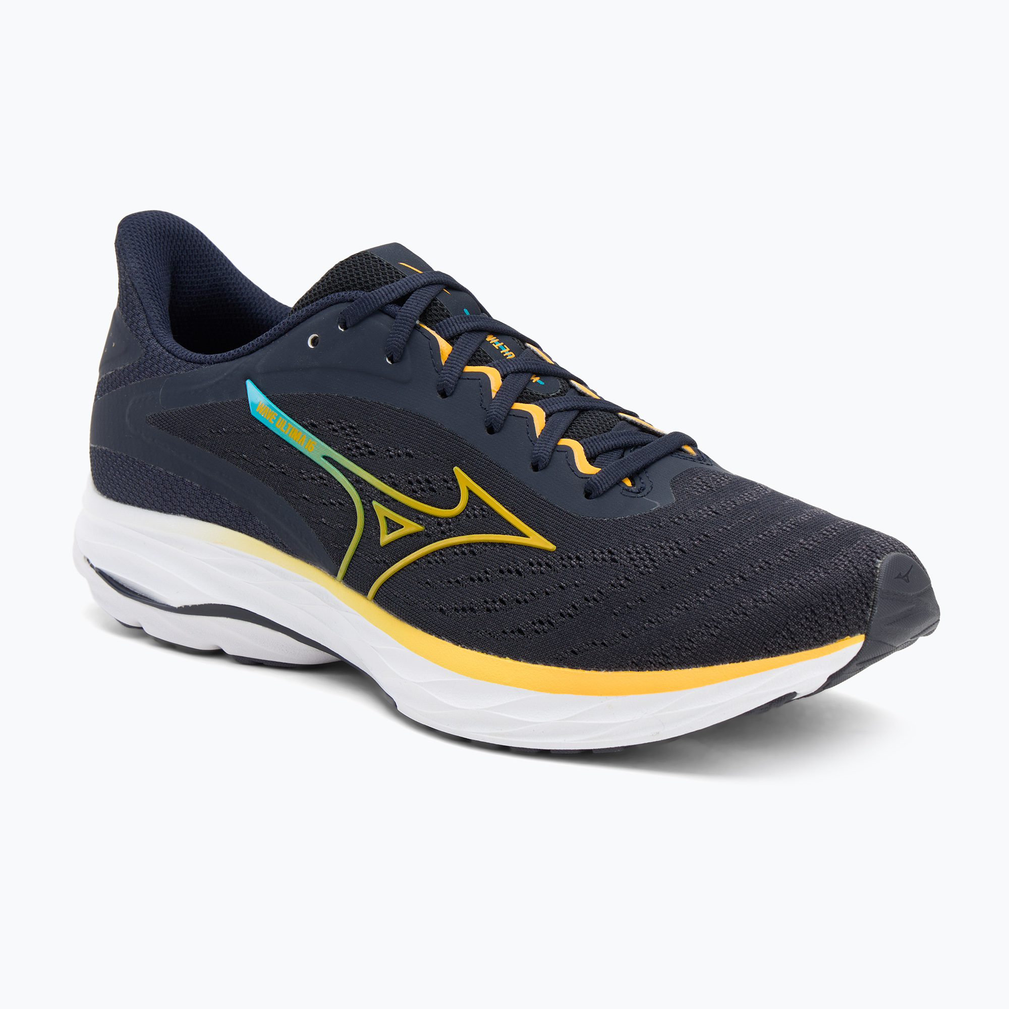Buty do biegania męskie Mizuno Wave Ultima 16 baritone blue/citrus/capri breze 