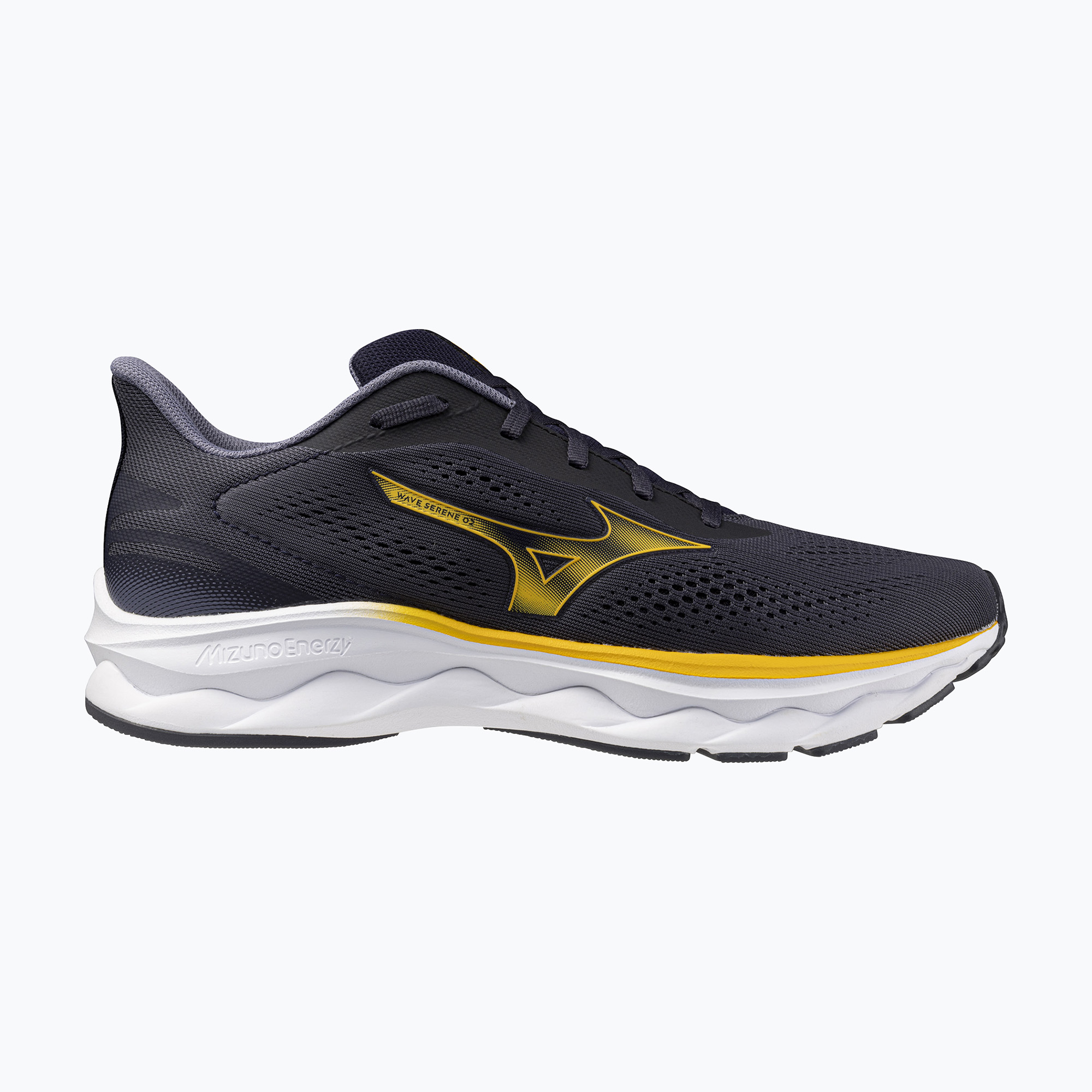Buty do biegania męskie Mizuno Wave Serene 2 baritone blue/citrus/odyssey g 