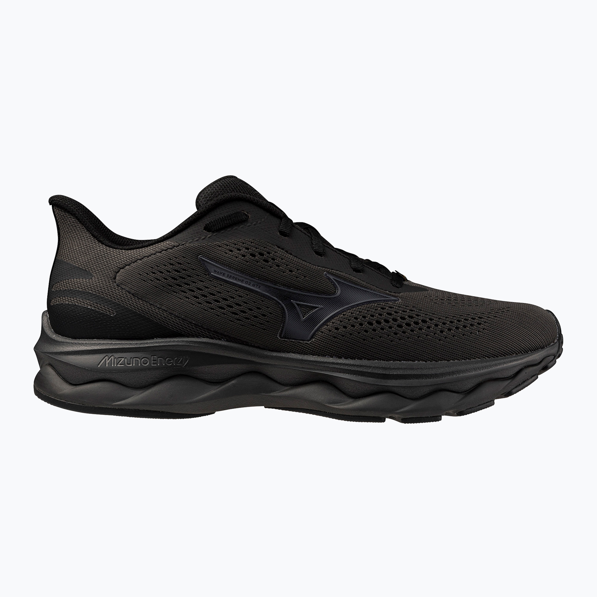 Buty do biegania męskie Mizuno Wave Serene 2 black sand/iron gate/black 