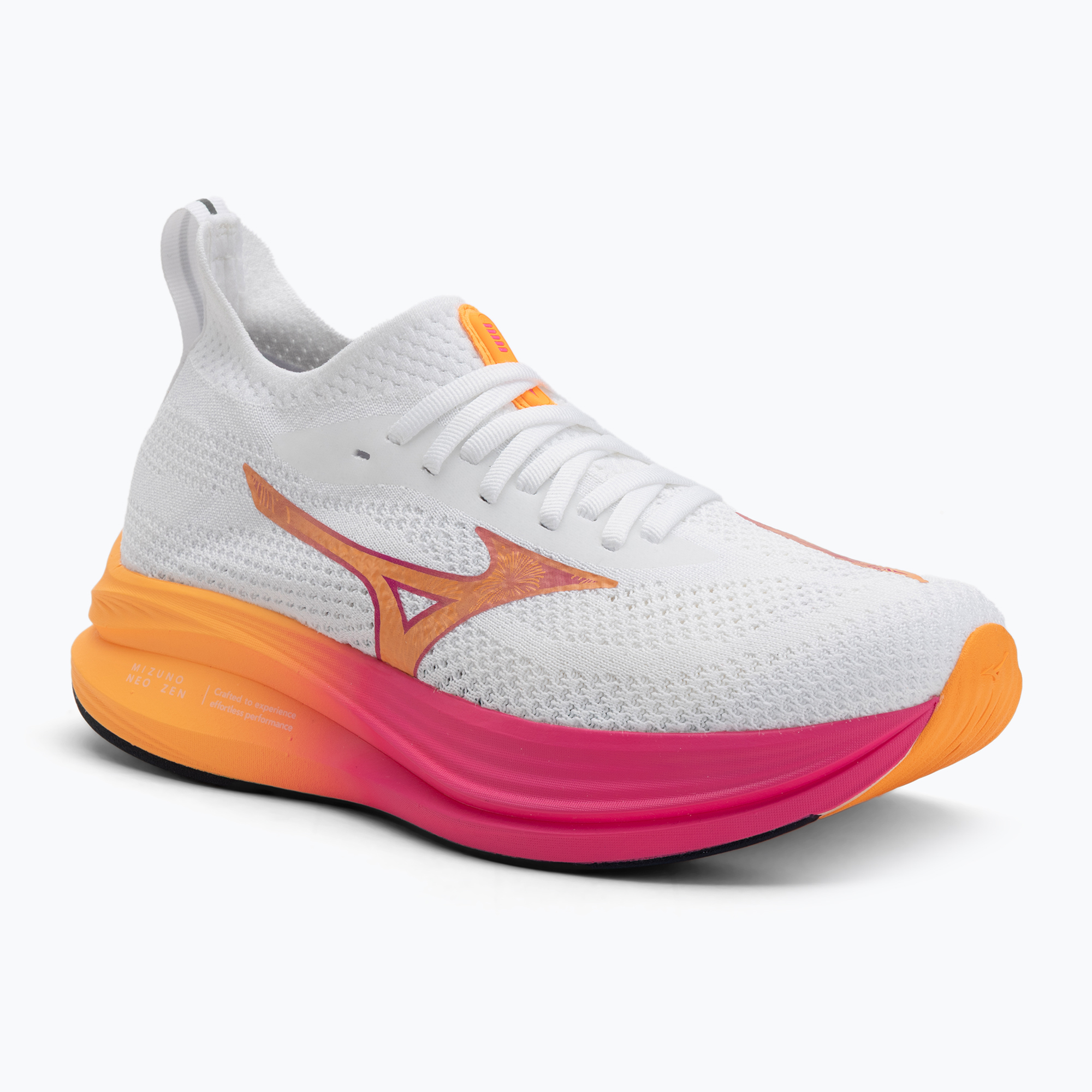 Buty do biegania Mizuno Neo Zen white/tang orange/pink tetra 