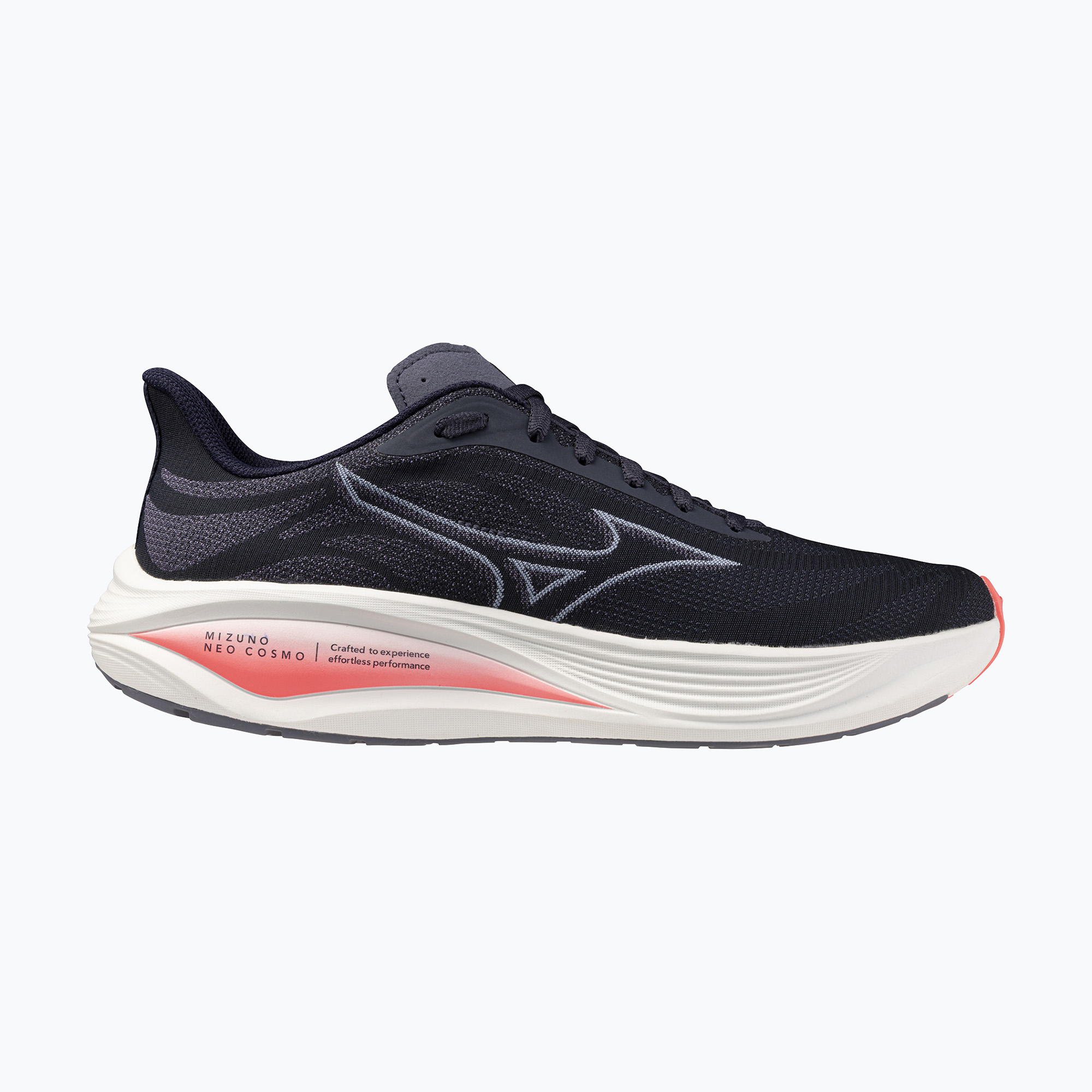 Buty do biegania damskie Mizuno Neo Cosmo blue granite/icelandic blue/strikingcoral 