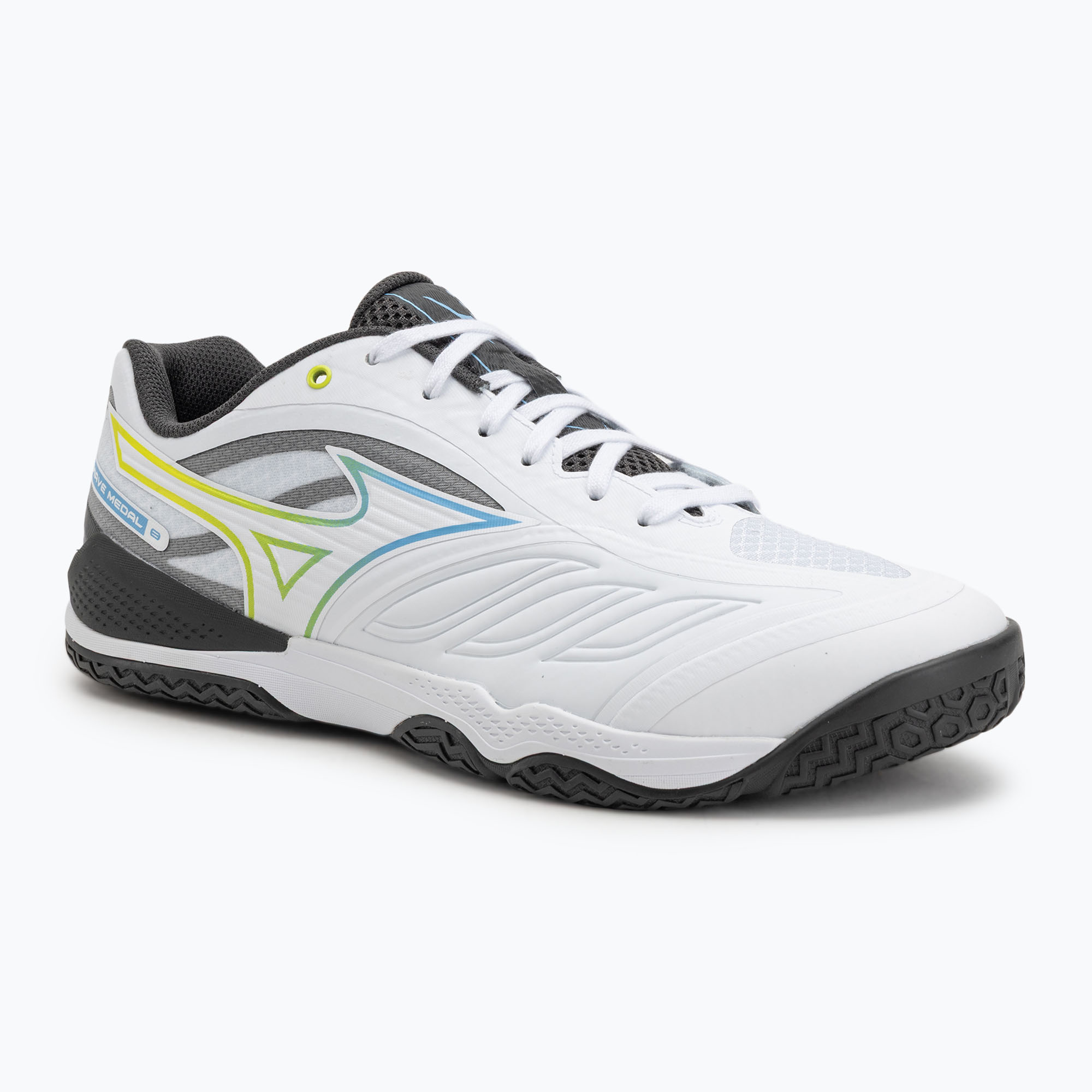 Buty do tenisa Mizuno Wave Medal 8 white/all aboard/black sand 