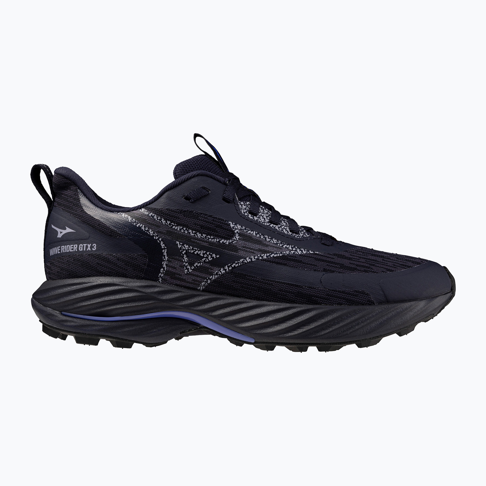 Buty do biegania damskie Mizuno Wave Rider GTX 3 odyssey gray/icelandic blue/irisbloom 
