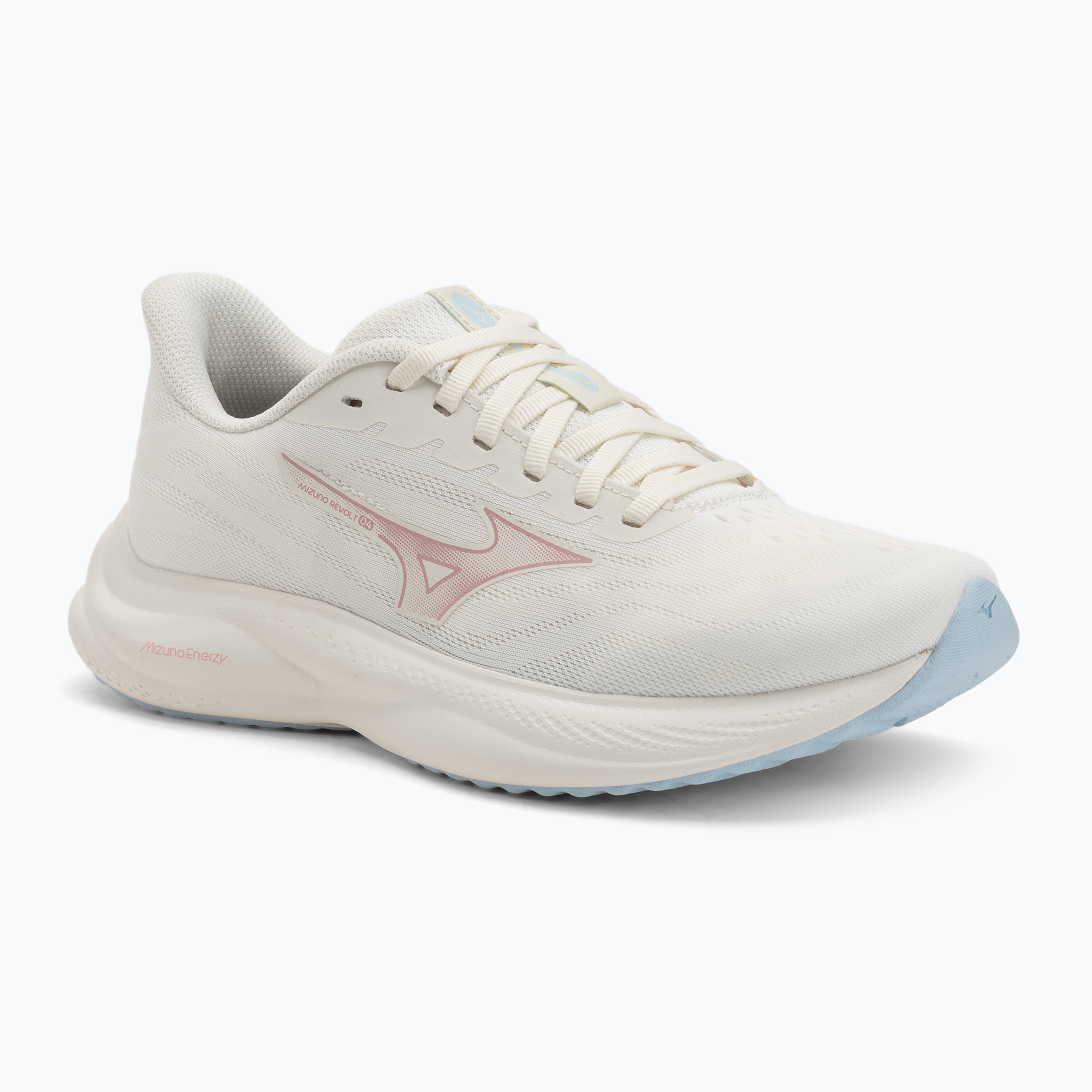 Buty do biegania damskie Mizuno Revolt 4 snow white/bleached mauve/nantucket breeze 