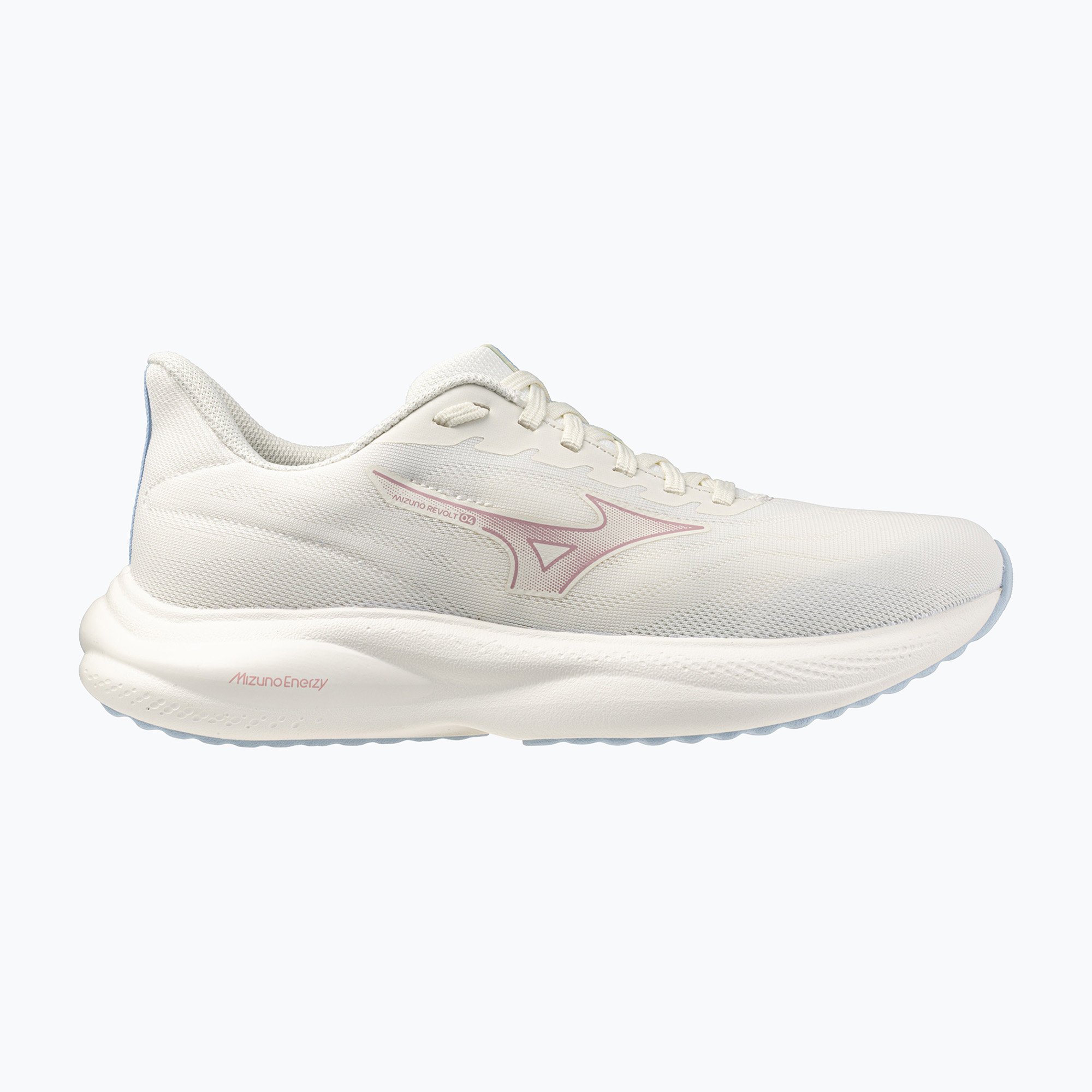 Buty do biegania damskie Mizuno Revolt 4 snow white/bleached mauve/nantucket breeze 