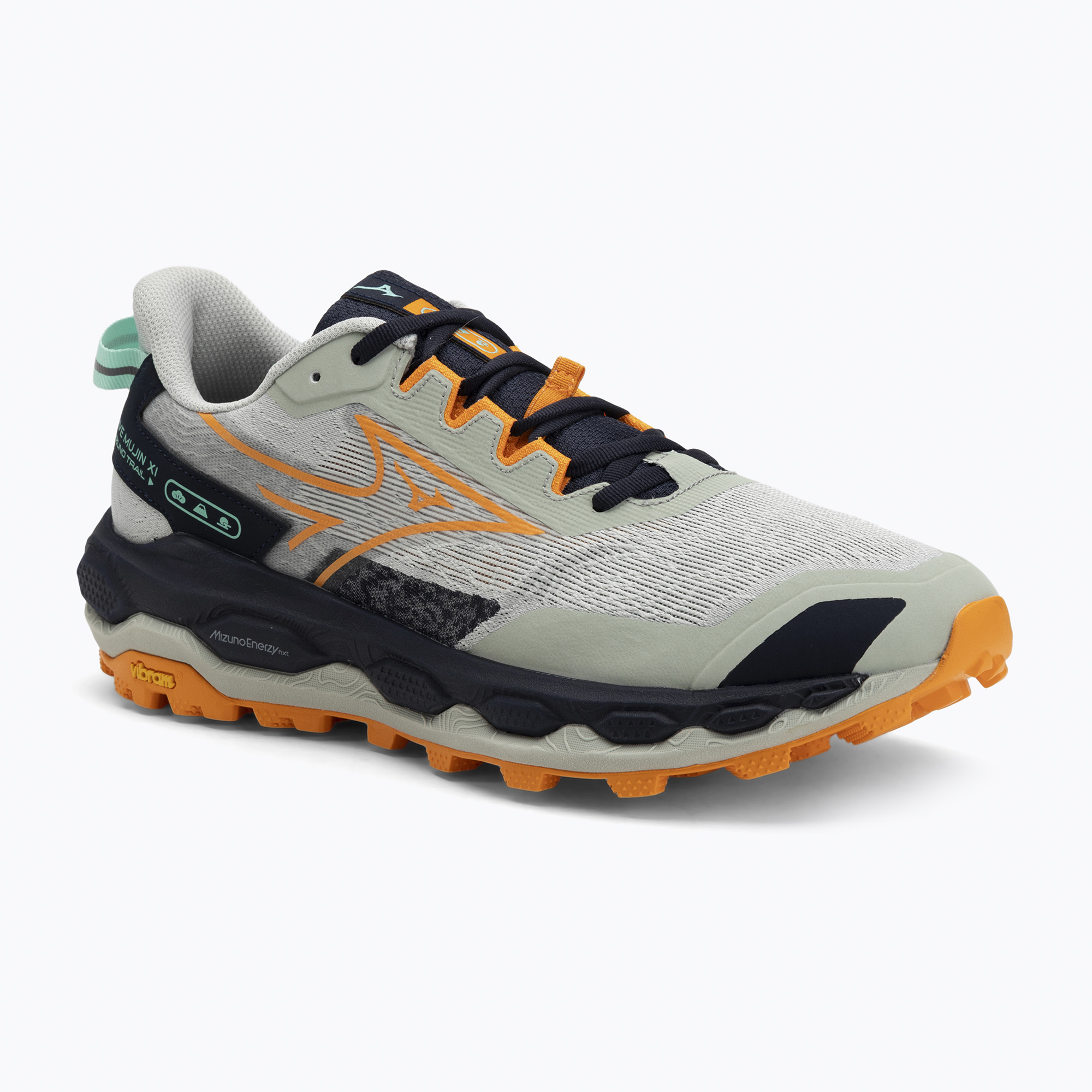 Buty do biegania męskie Mizuno Wave Mujin 11 mercury/tangelo/tangelo 