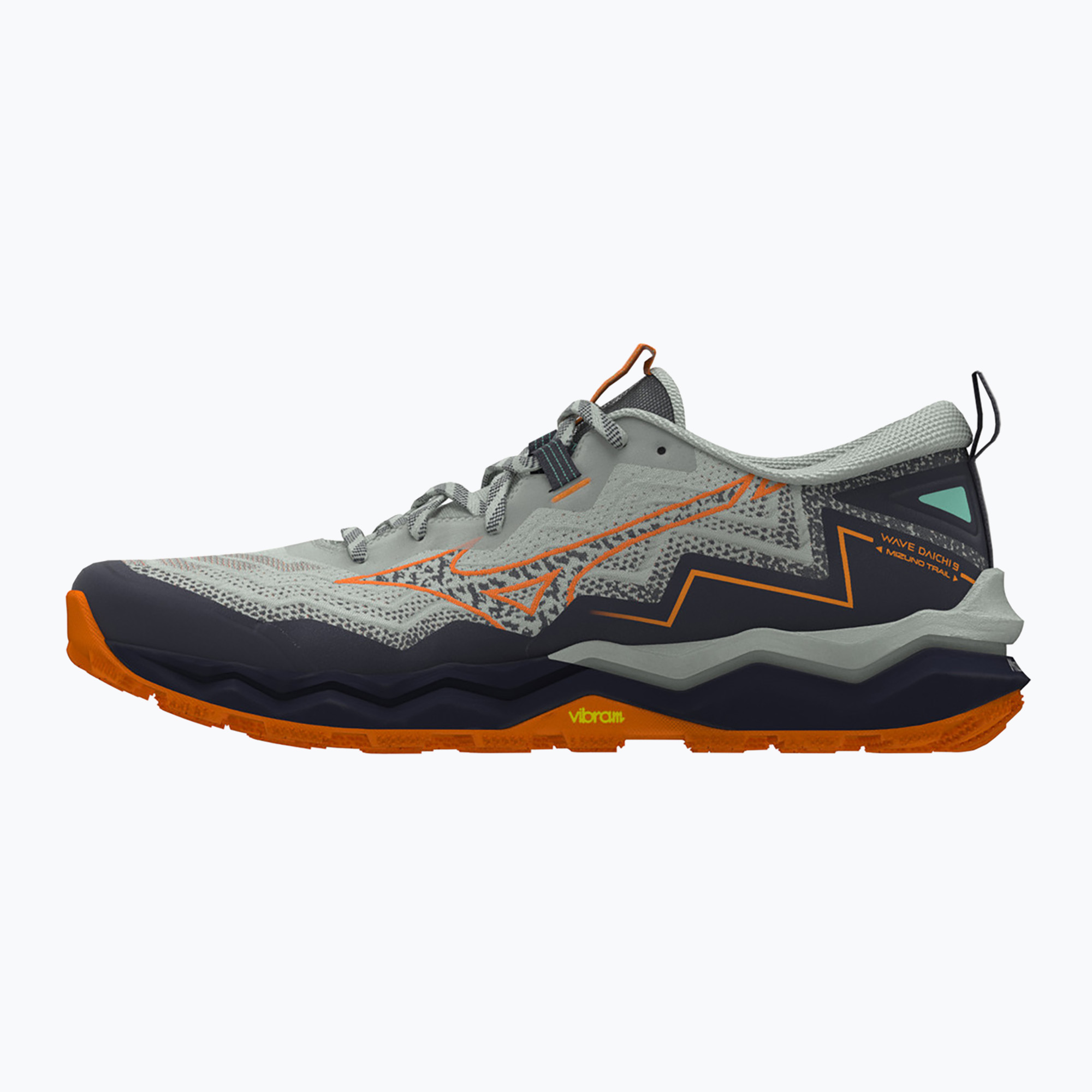 Buty do biegania męskie Mizuno Wave Daichi 9 mercury/tangelo/tang orange 