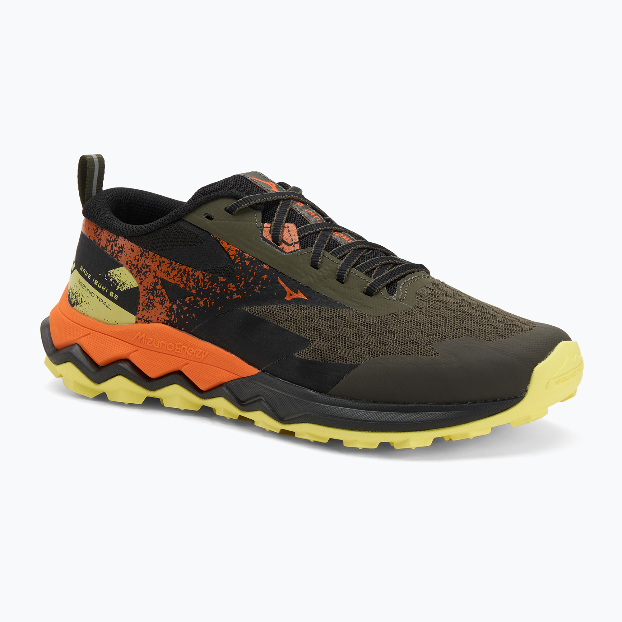 Buty do biegania męskie Mizuno Wave Ibuki 5 grape leaf/exotic orange/lemon 
