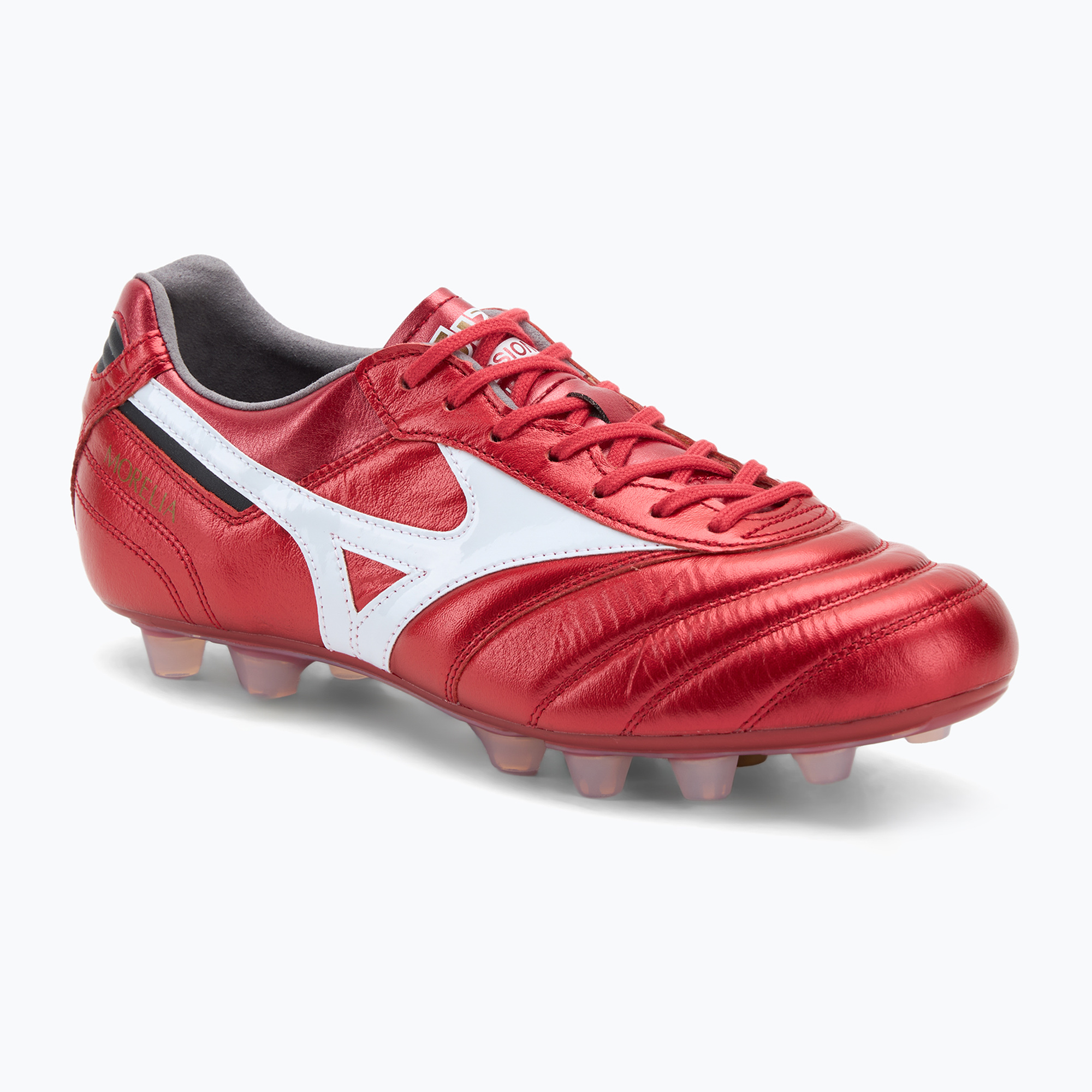Buty piłkarskie męskie Mizuno Morelia II Japan Md red/white/black 