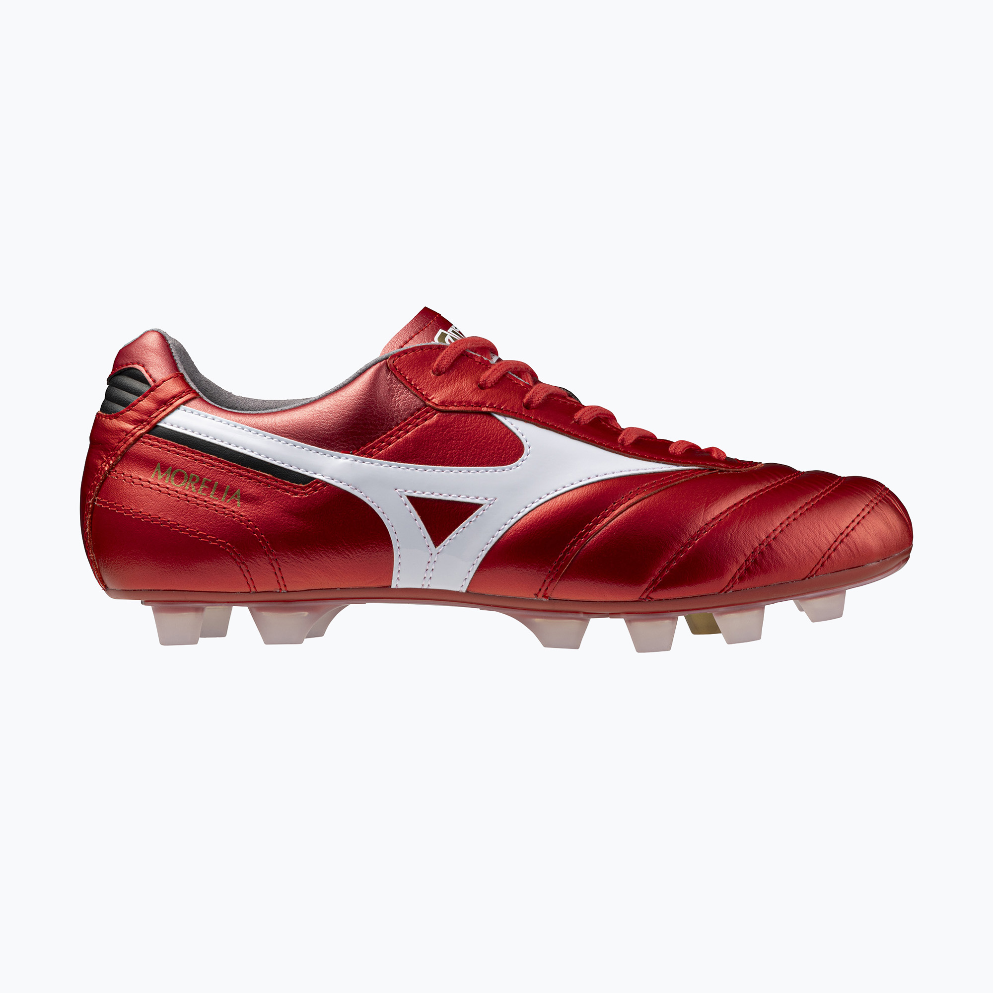 Buty piłkarskie męskie Mizuno Morelia II Japan Md red/white/black 