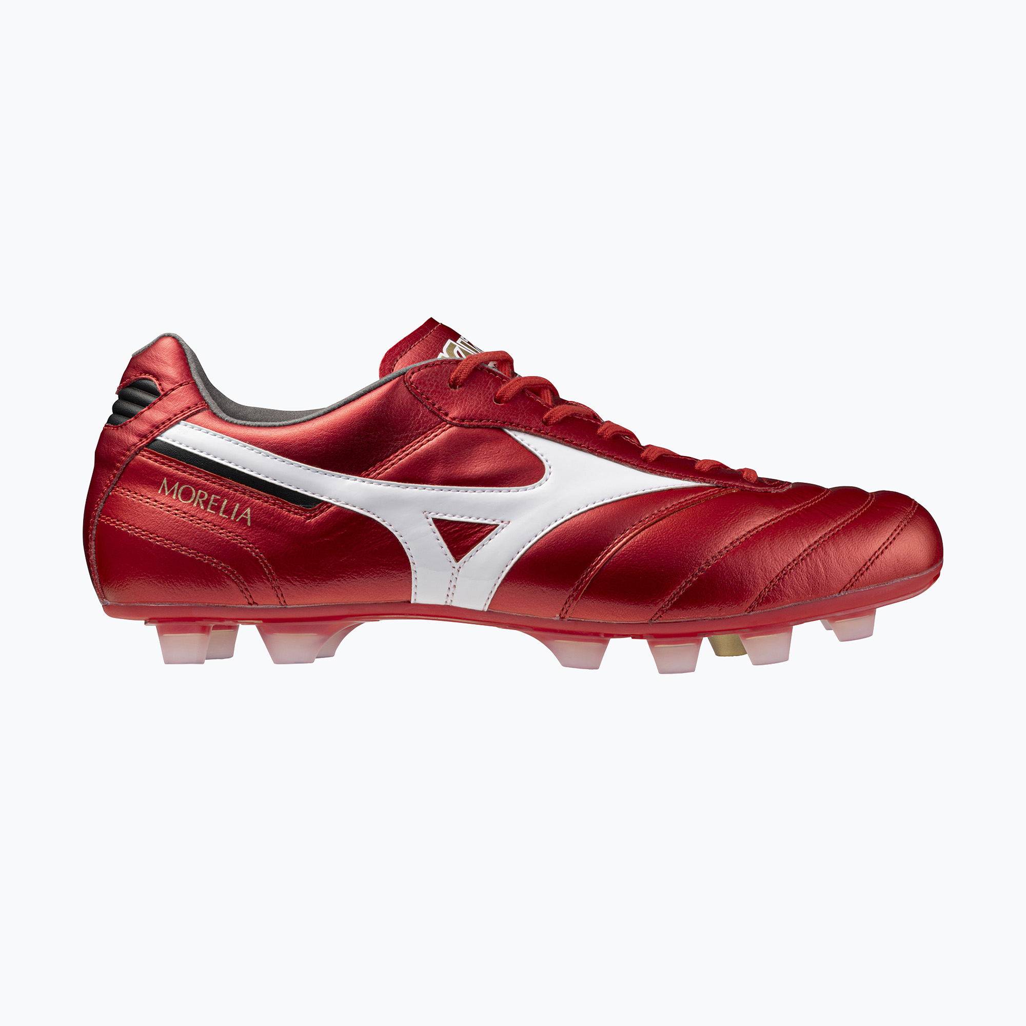 Buty piłkarskie męskie Mizuno Morelia II Elite FG morelia 40th red/white/black 