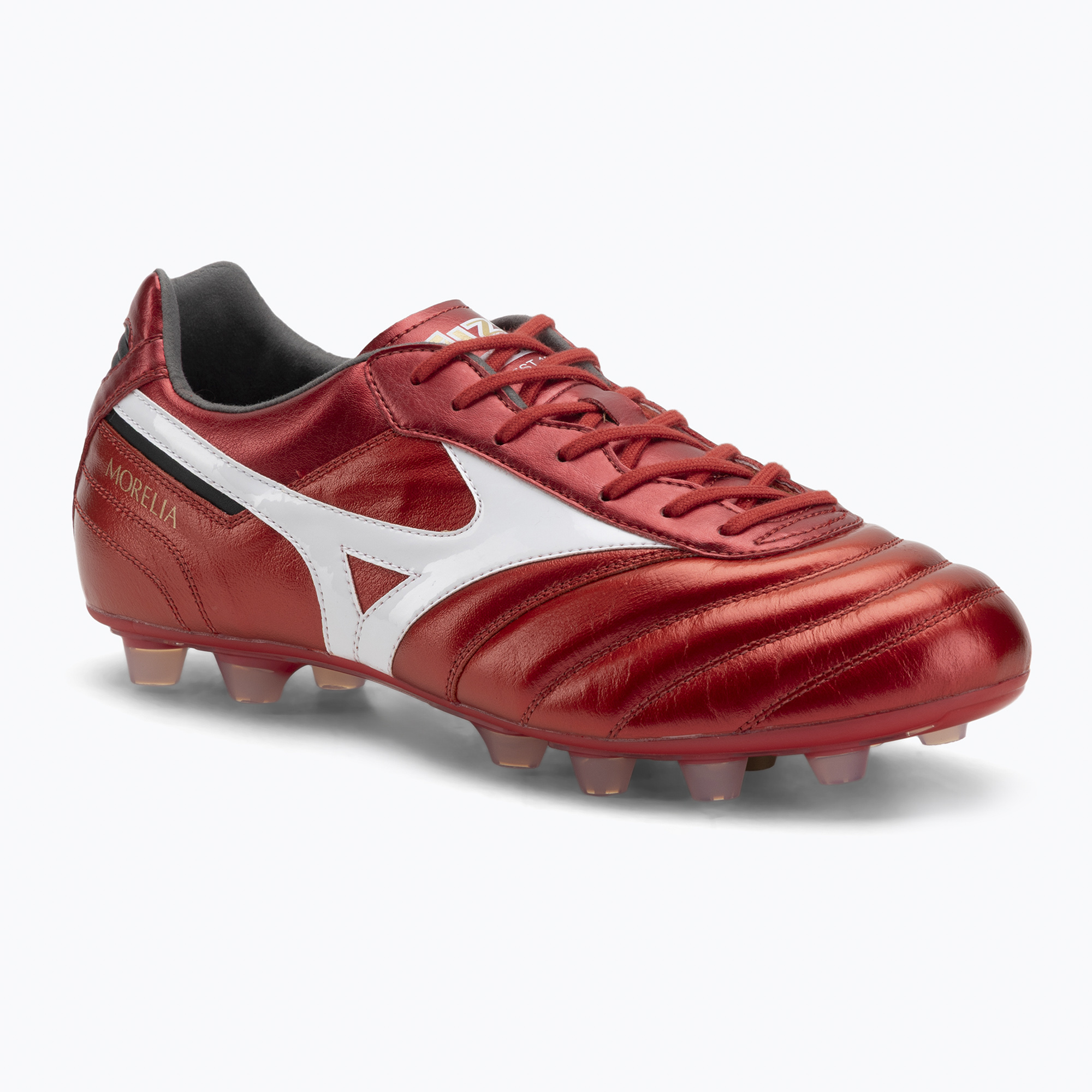 Buty piłkarskie męskie Mizuno Morelia II Elite FG morelia 40th red/white/black 
