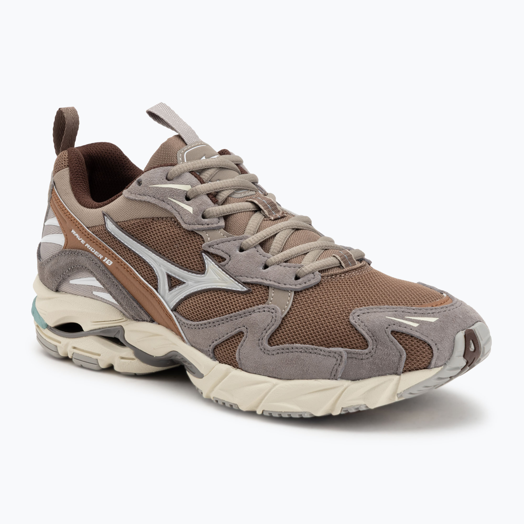 Buty Mizuno Wave Rider 10 Premium fossil/white/thrush 