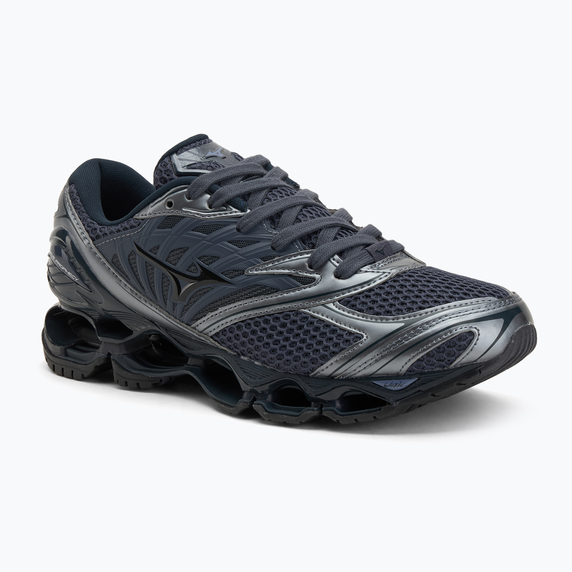 Buty męskie Mizuno Wave Prophecy LS odyssey gray/black/metallic gray 