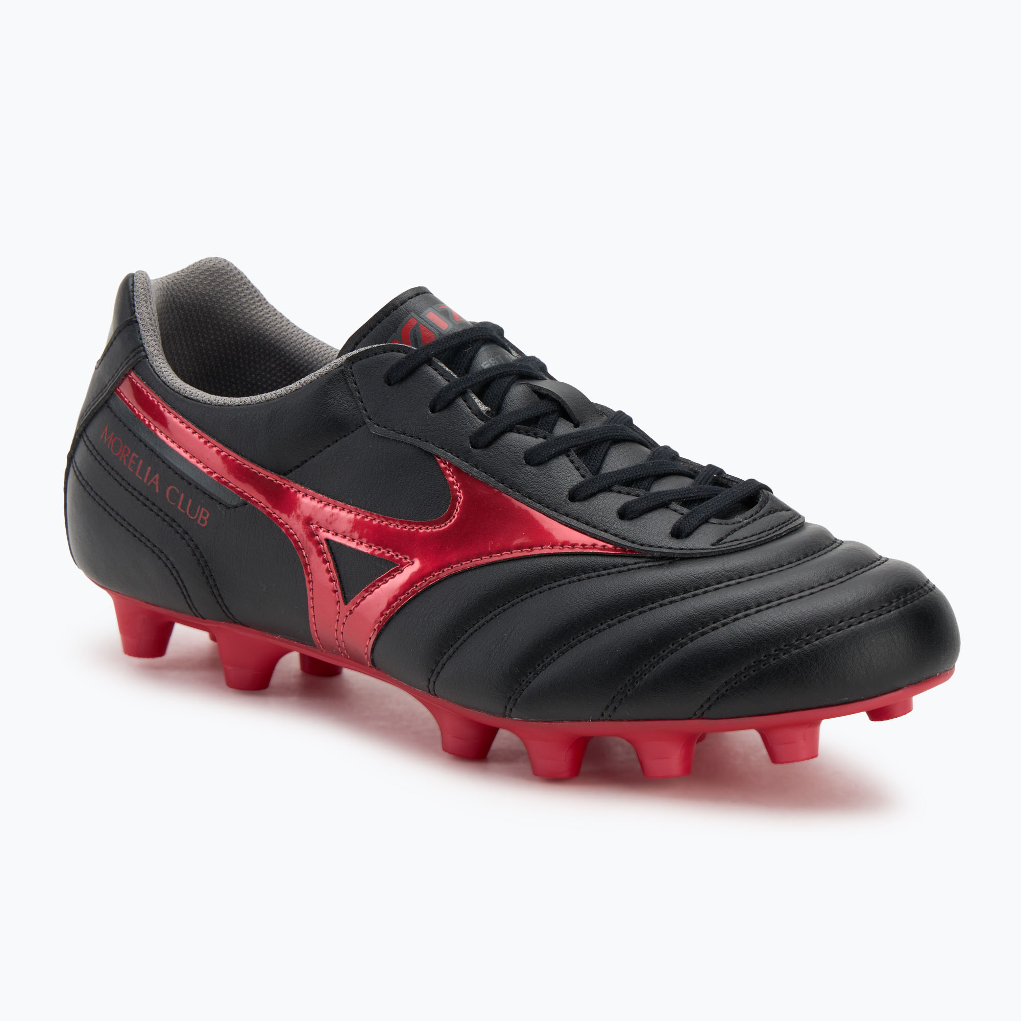 Buty piłkarskie Mizuno Morelia II Club FG black/morelia 40th red/black sand 