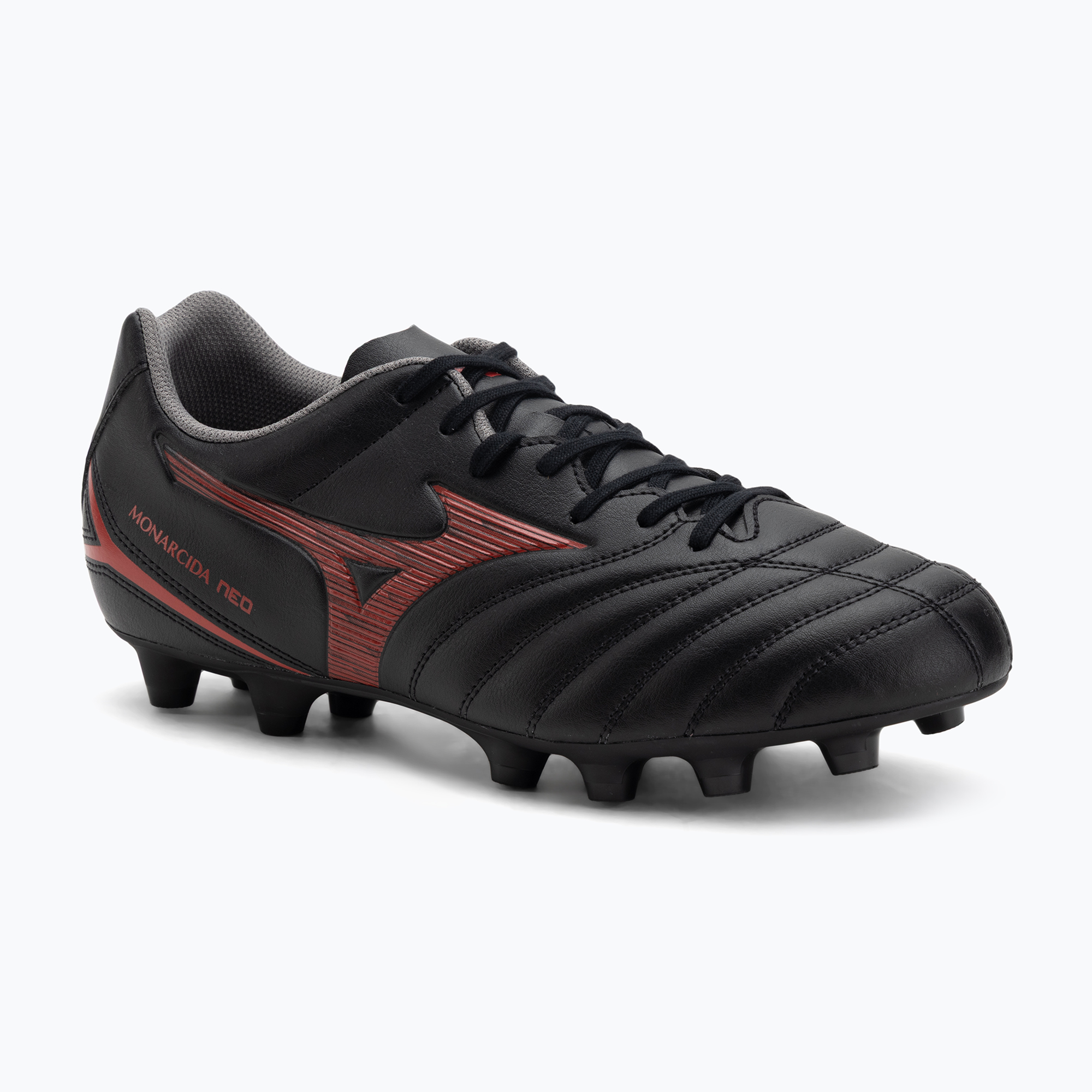 Buty piłkarskie Mizuno Monarcida Neo III Select Md black/morelia 40th red 