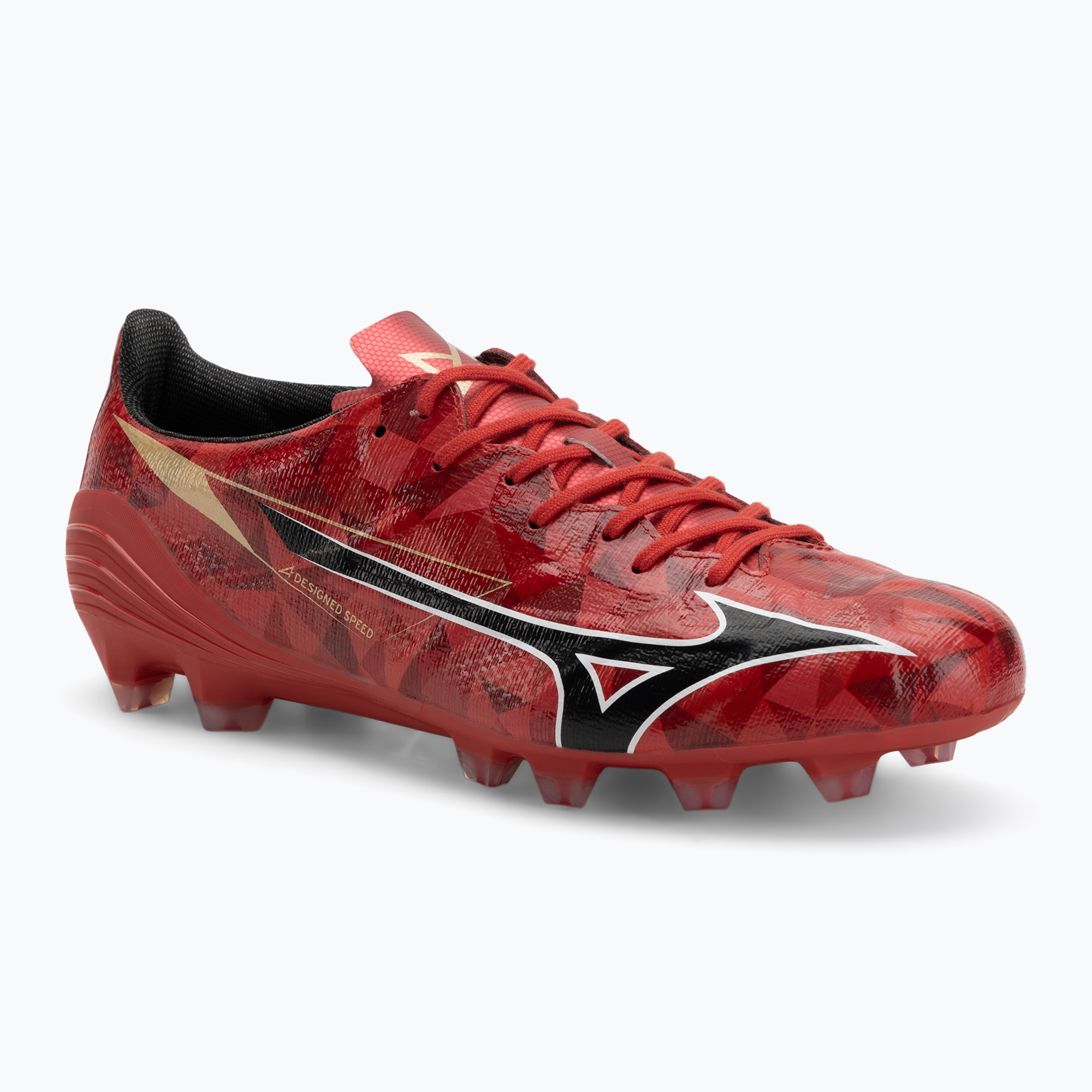 Buty piłkarskie męskie Mizuno α II Pro Md morelia 40th red/black/gold 