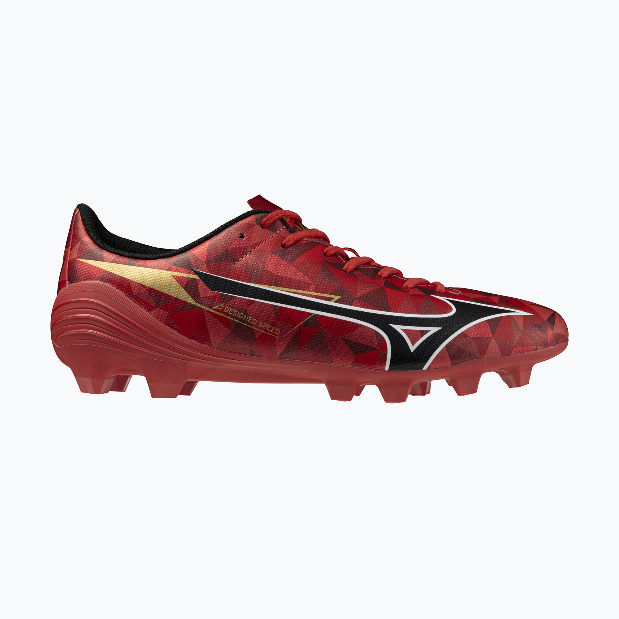 Buty piłkarskie Mizuno α II Select Md morelia 40th red/black/gold 