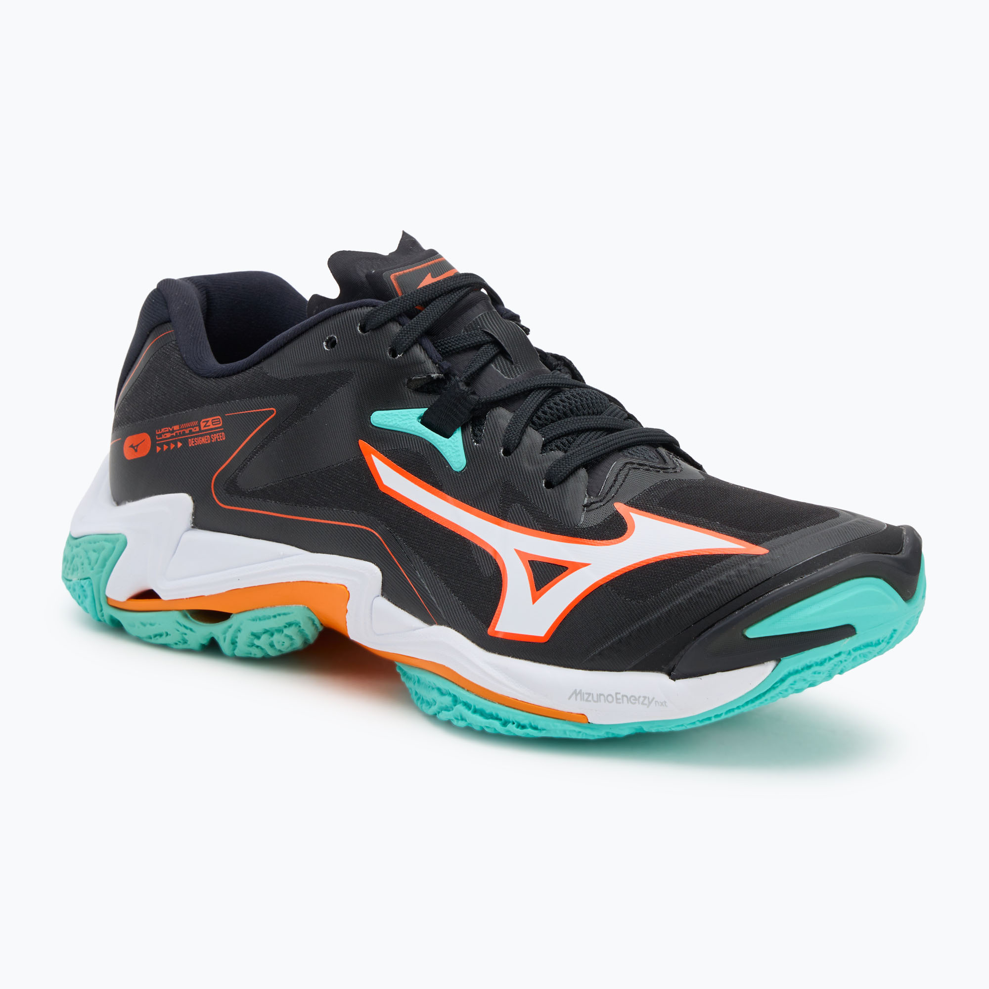 Buty do siatkówki Mizuno Wave Lightning Z8 black/tangelo/ice green 