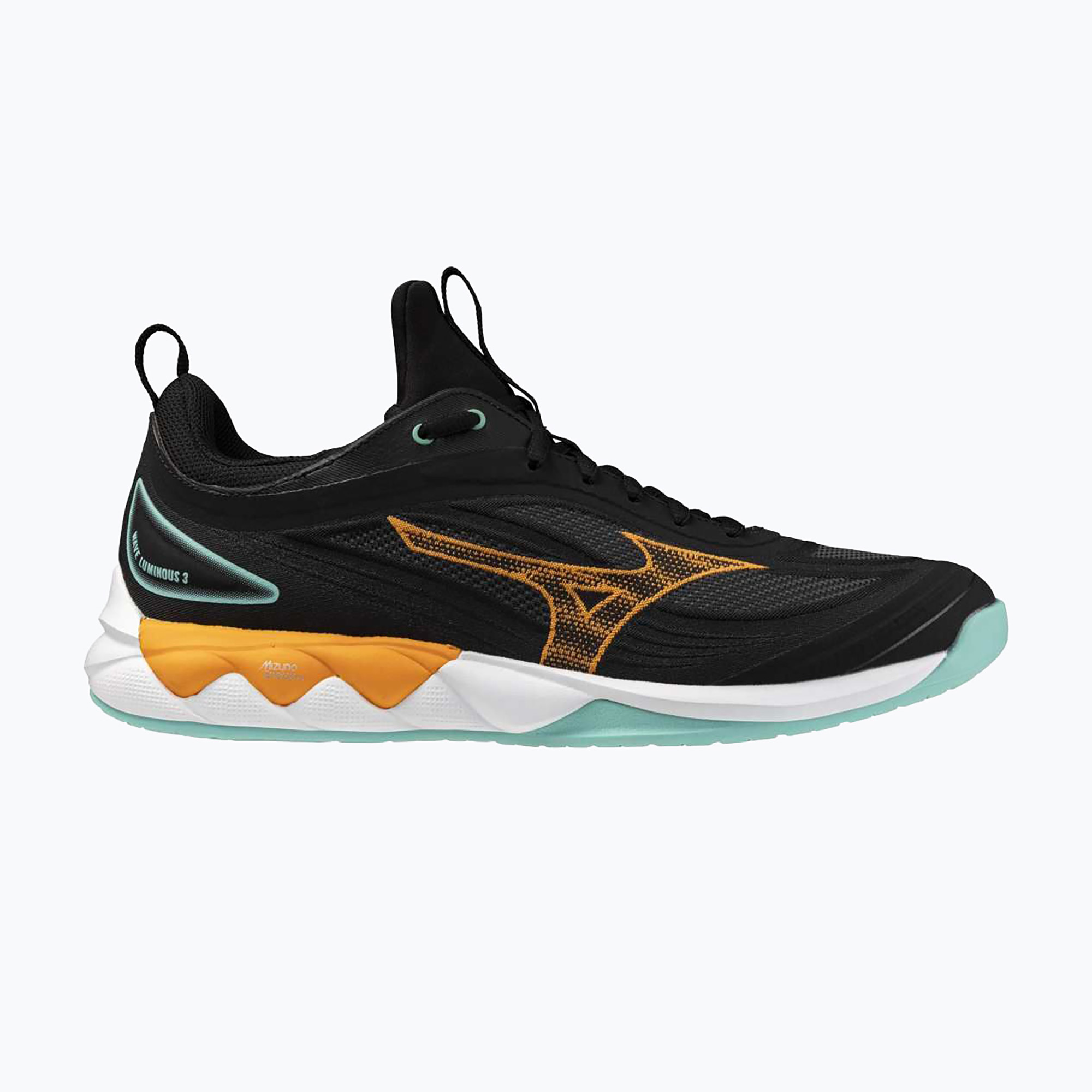 Buty do siatkówki Mizuno Wave Luminous 3 black/tangelo/ice green 